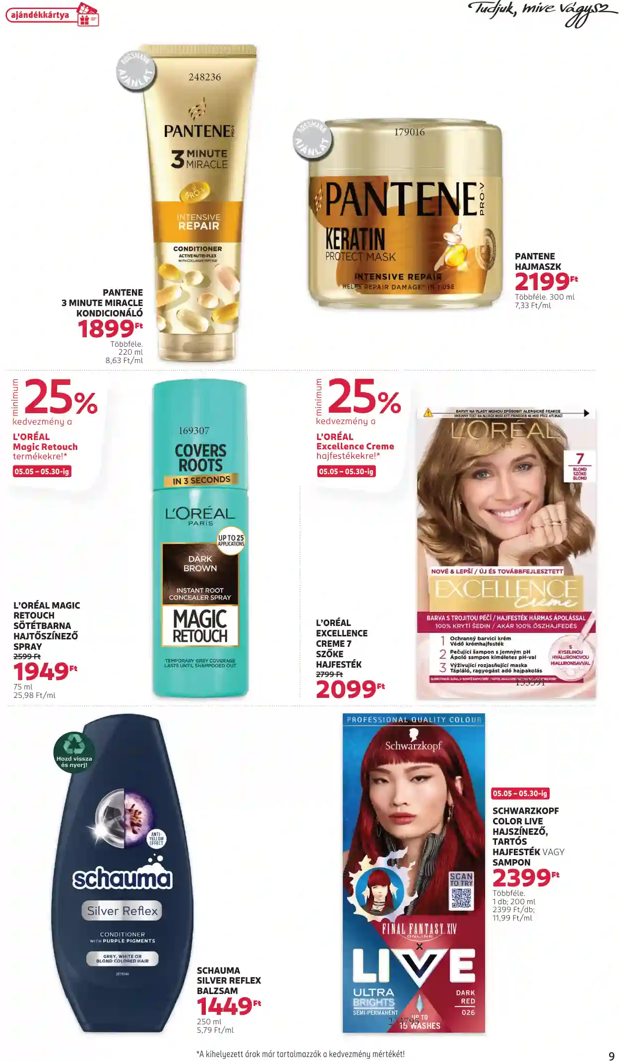 Rossmann akciós újság 21. hét (30 oldal)