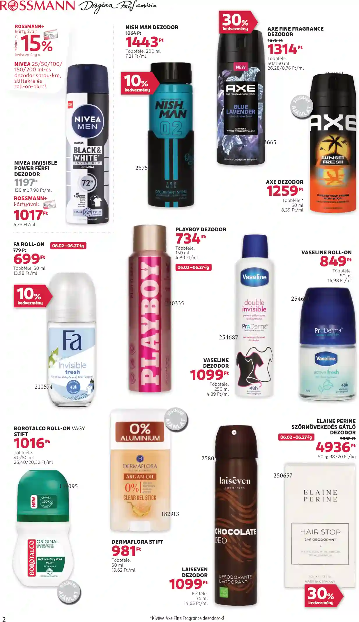 Rossmann akciós újság 23. hét (2 oldal)
