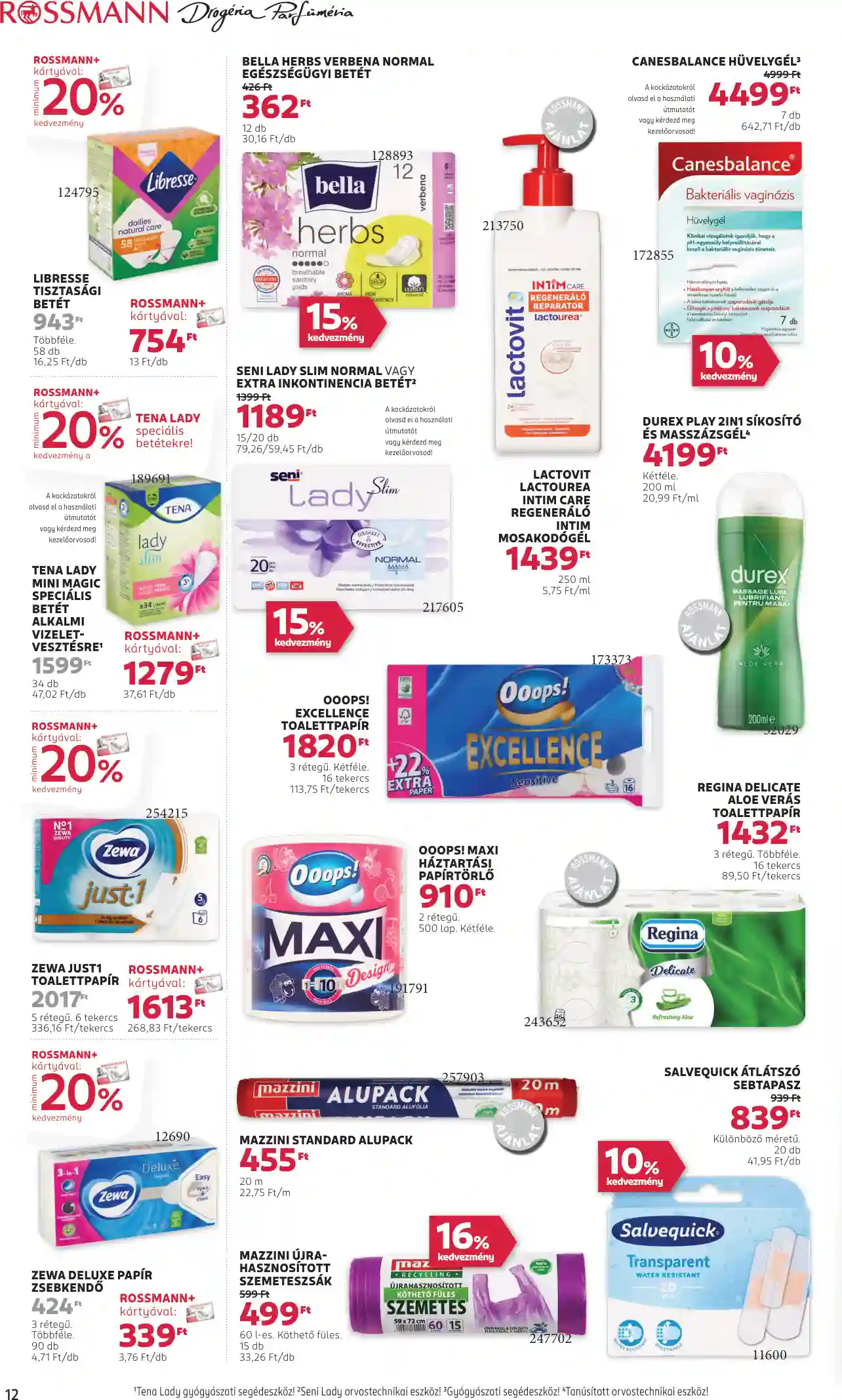 Rossmann akciós újság 23. hét (6 oldal)