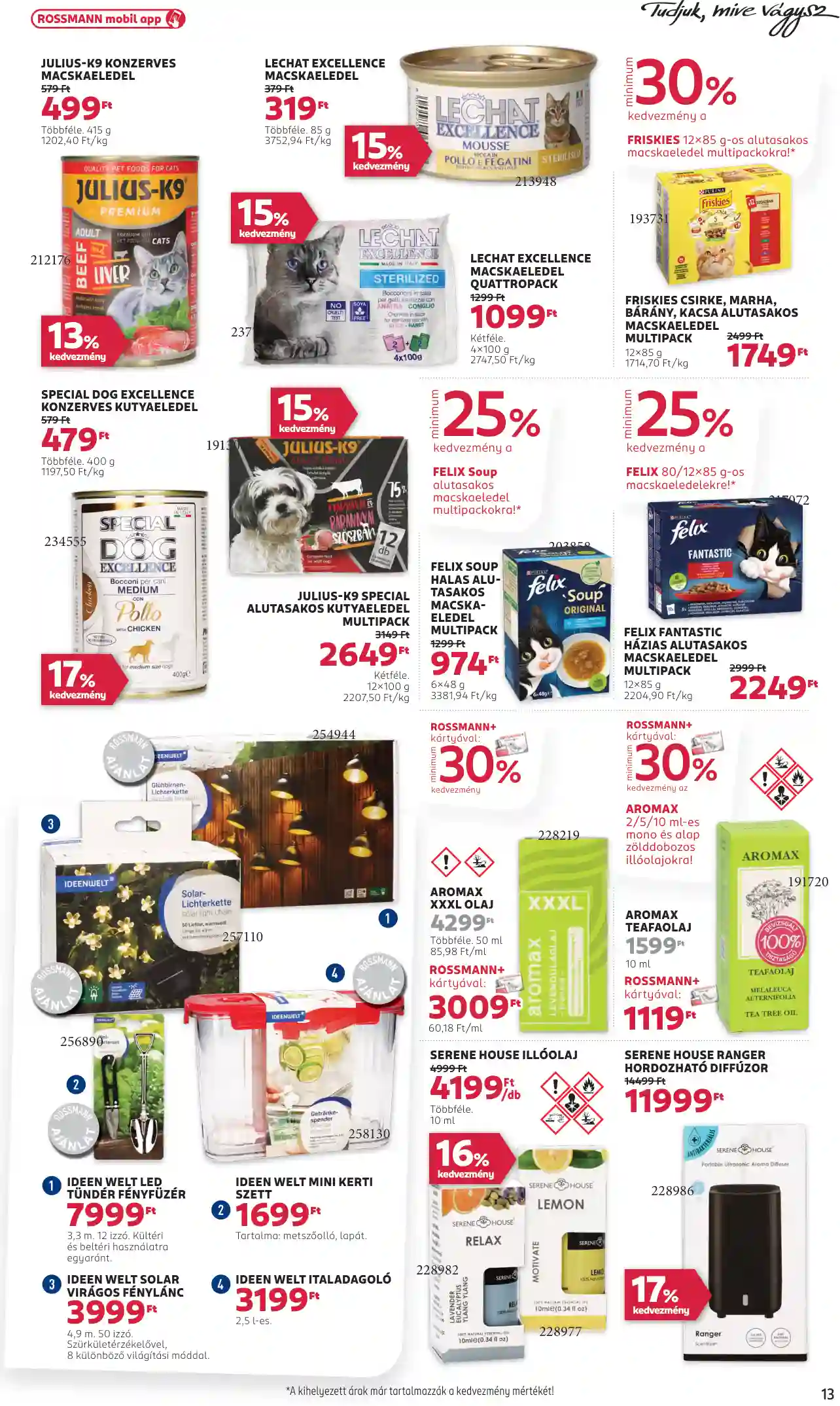 Rossmann akciós újság 23. hét (7 oldal)