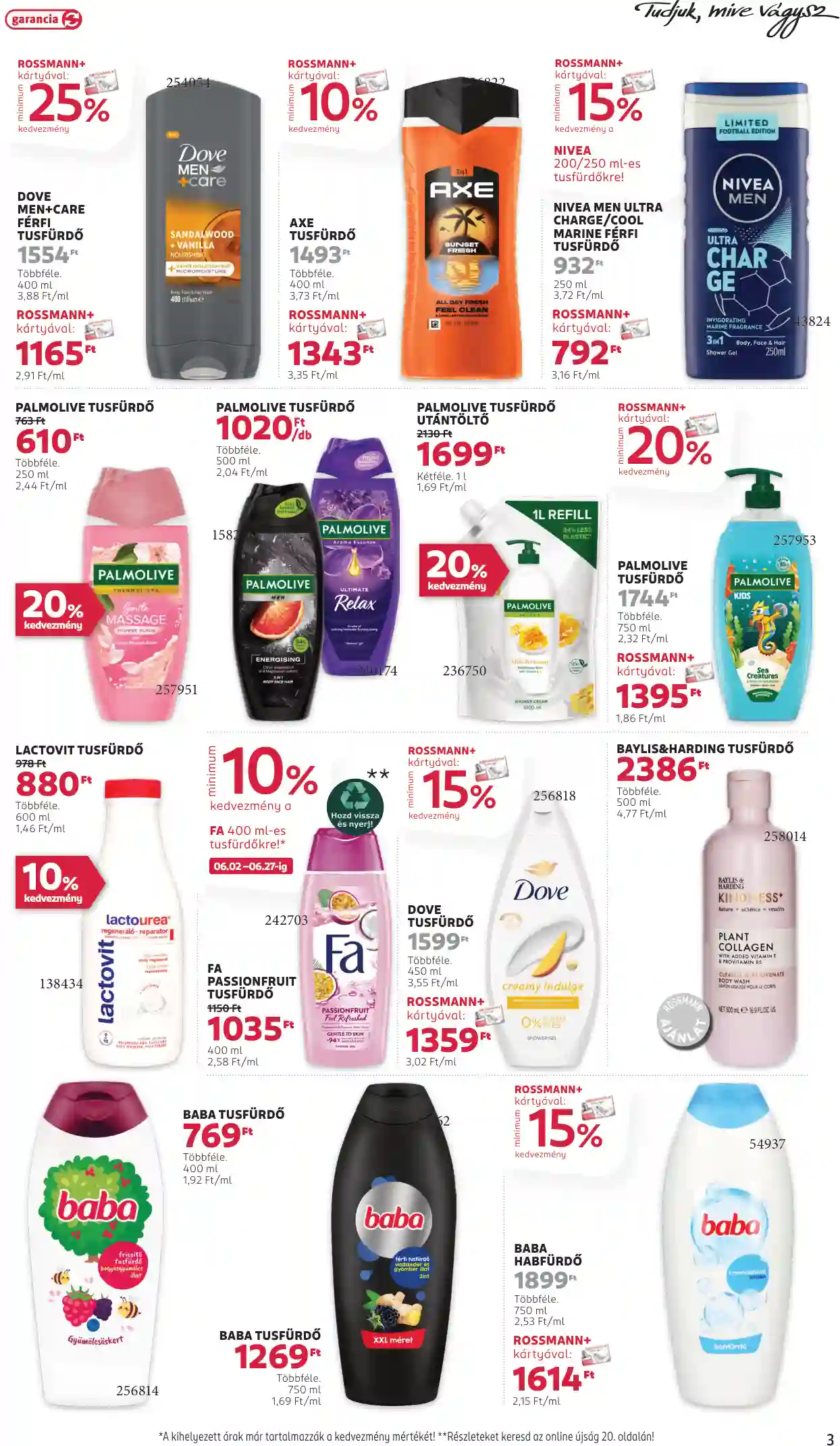 Rossmann akciós újság 23. hét (13 oldal)