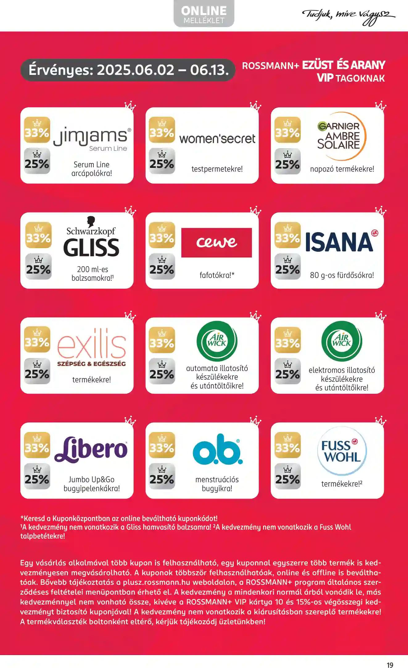 Rossmann akciós újság 23. hét (14 oldal)