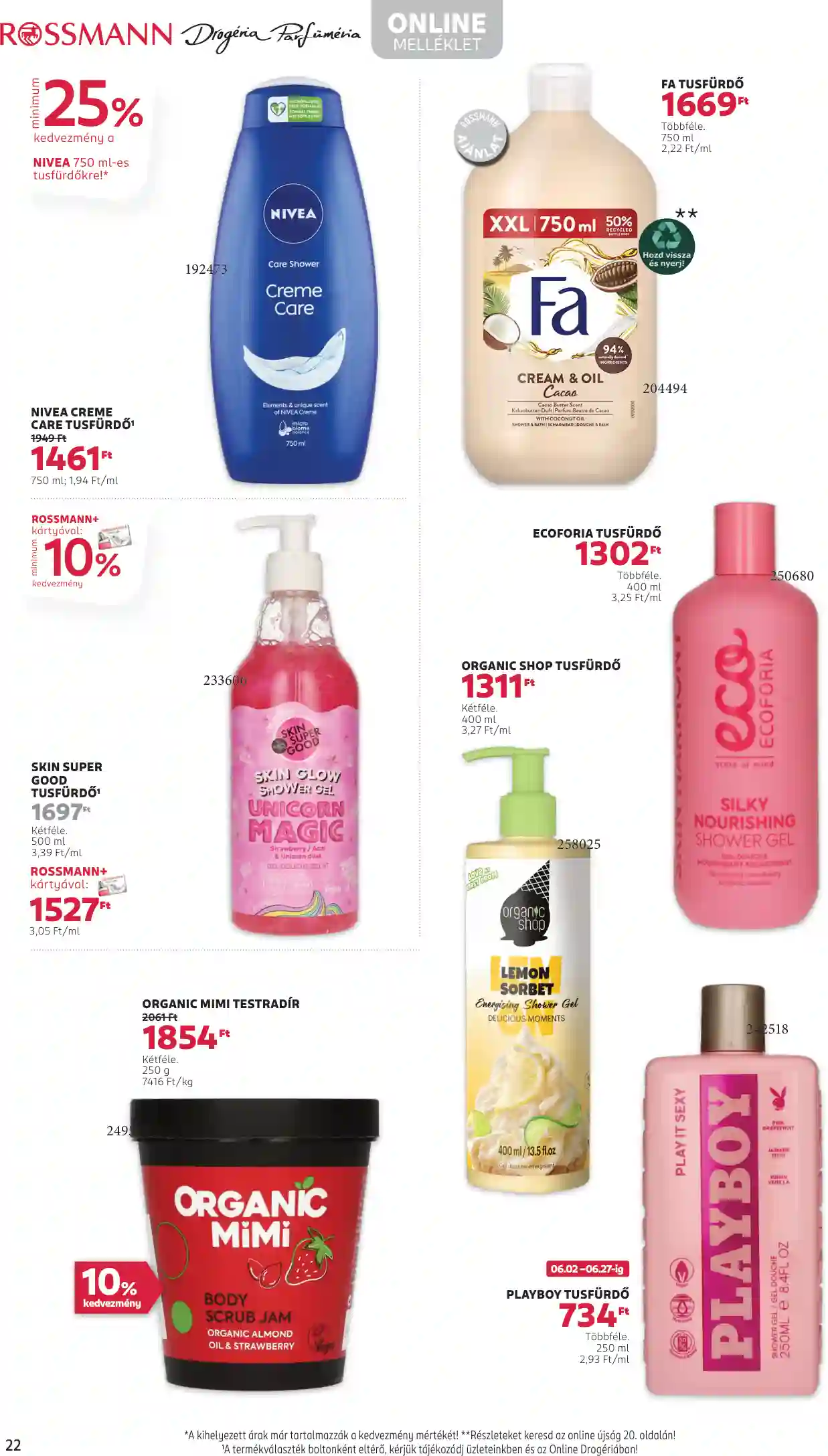 Rossmann akciós újság 23. hét (17 oldal)