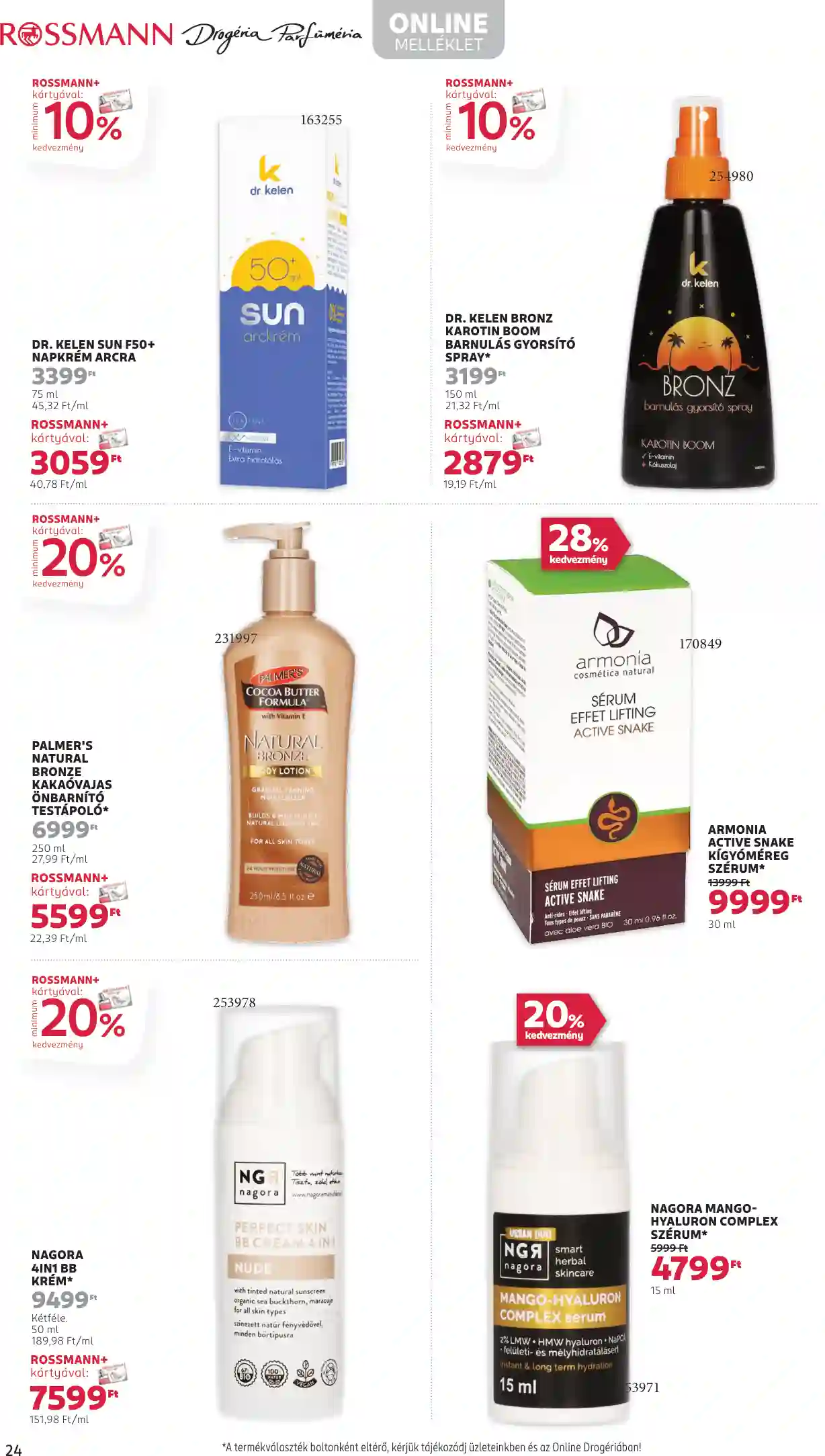 Rossmann akciós újság 23. hét (19 oldal)