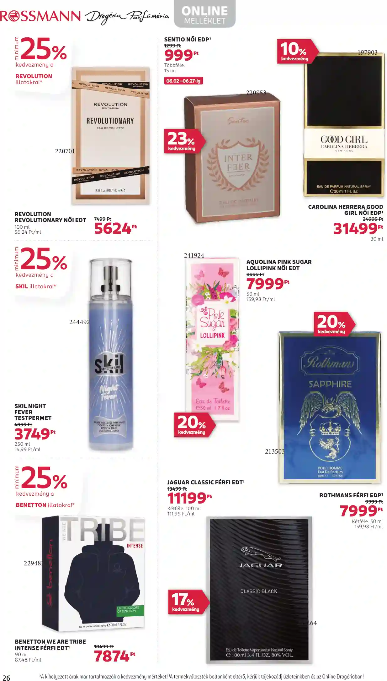 Rossmann akciós újság 23. hét (21 oldal)
