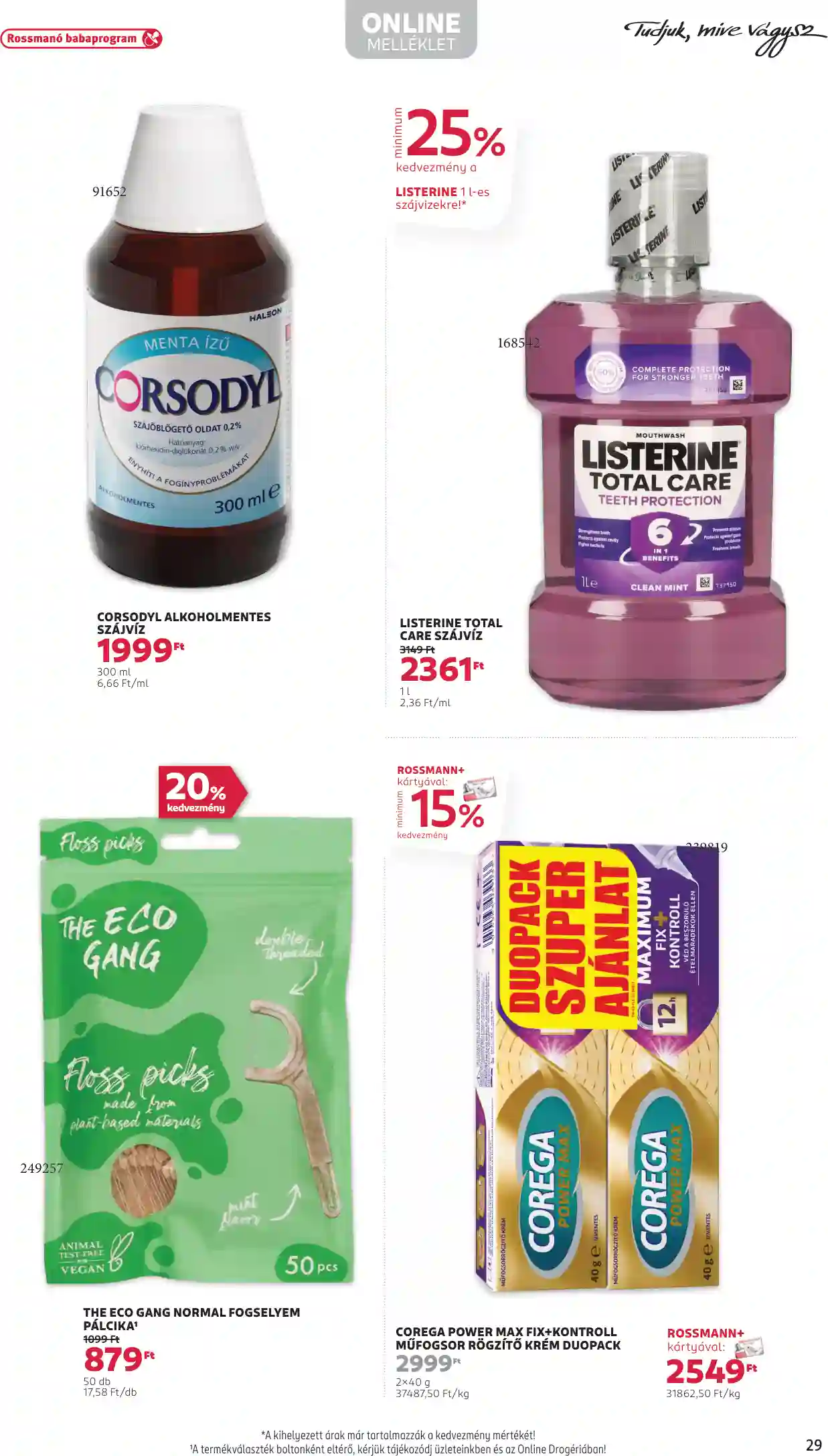 Rossmann akciós újság 23. hét (25 oldal)