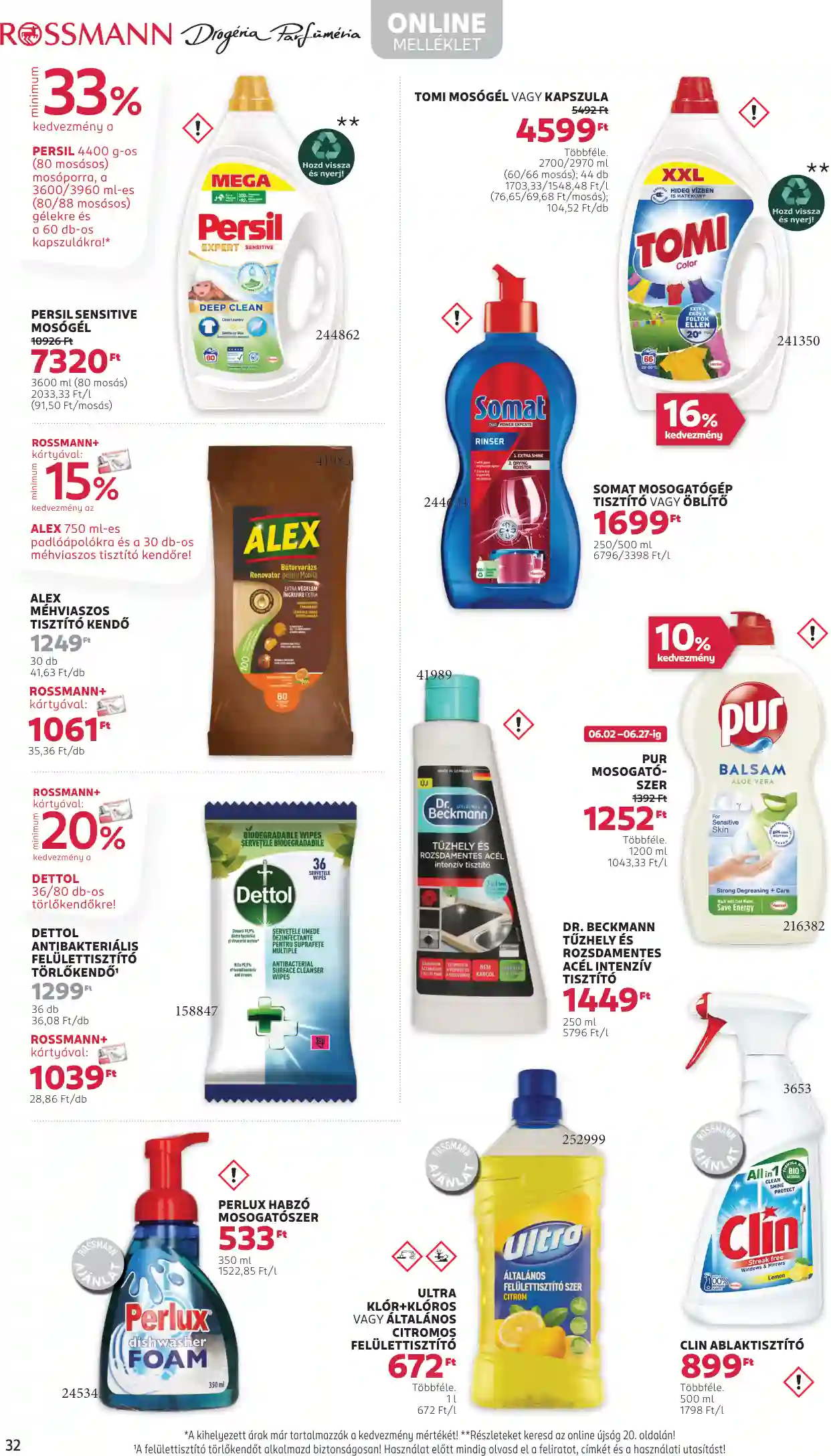 Rossmann akciós újság 23. hét (30 oldal)