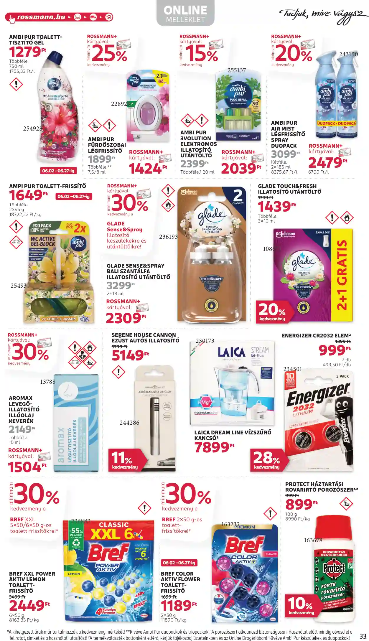 Rossmann akciós újság 23. hét (31 oldal)
