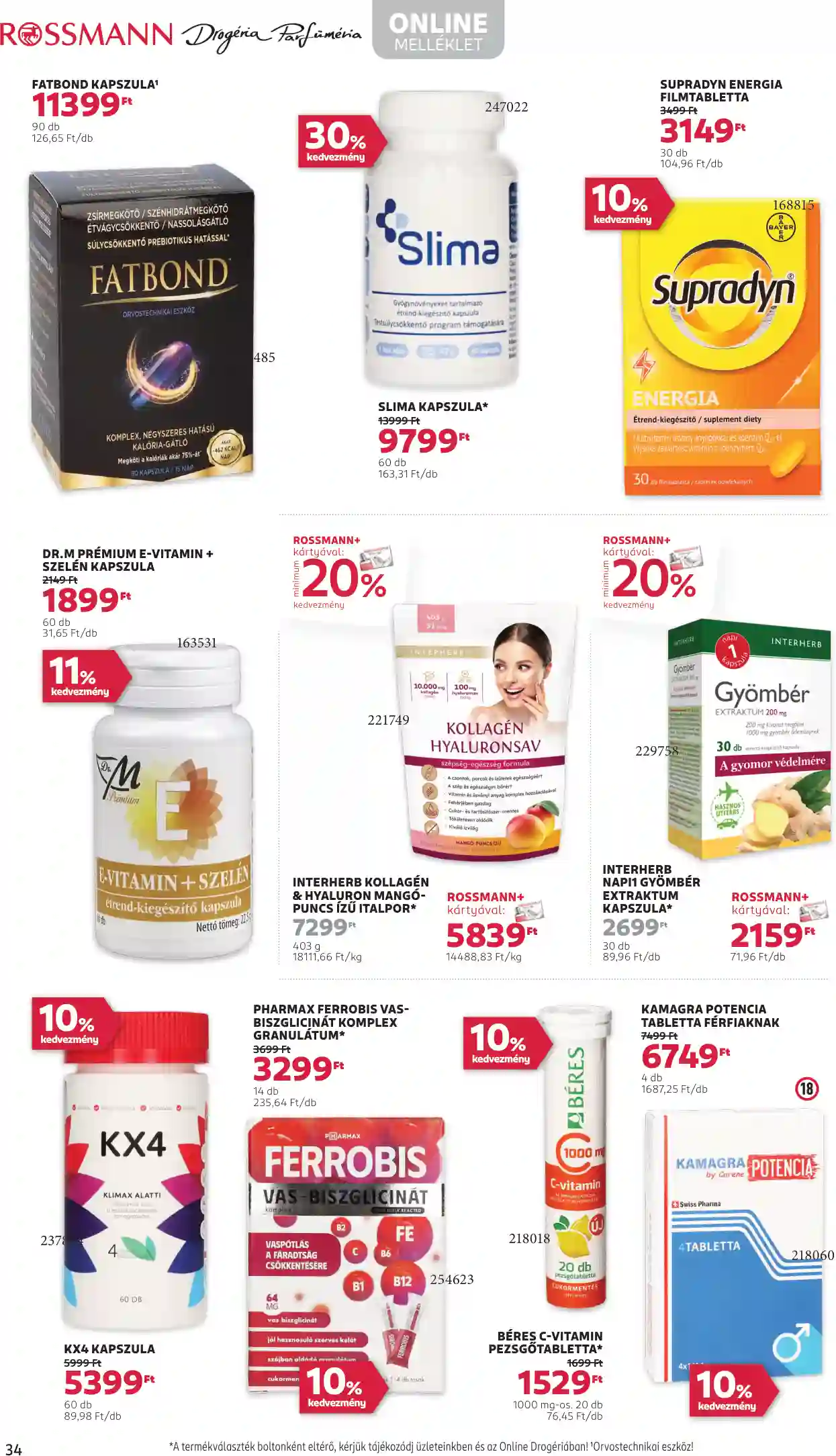 Rossmann akciós újság 23. hét (32 oldal)