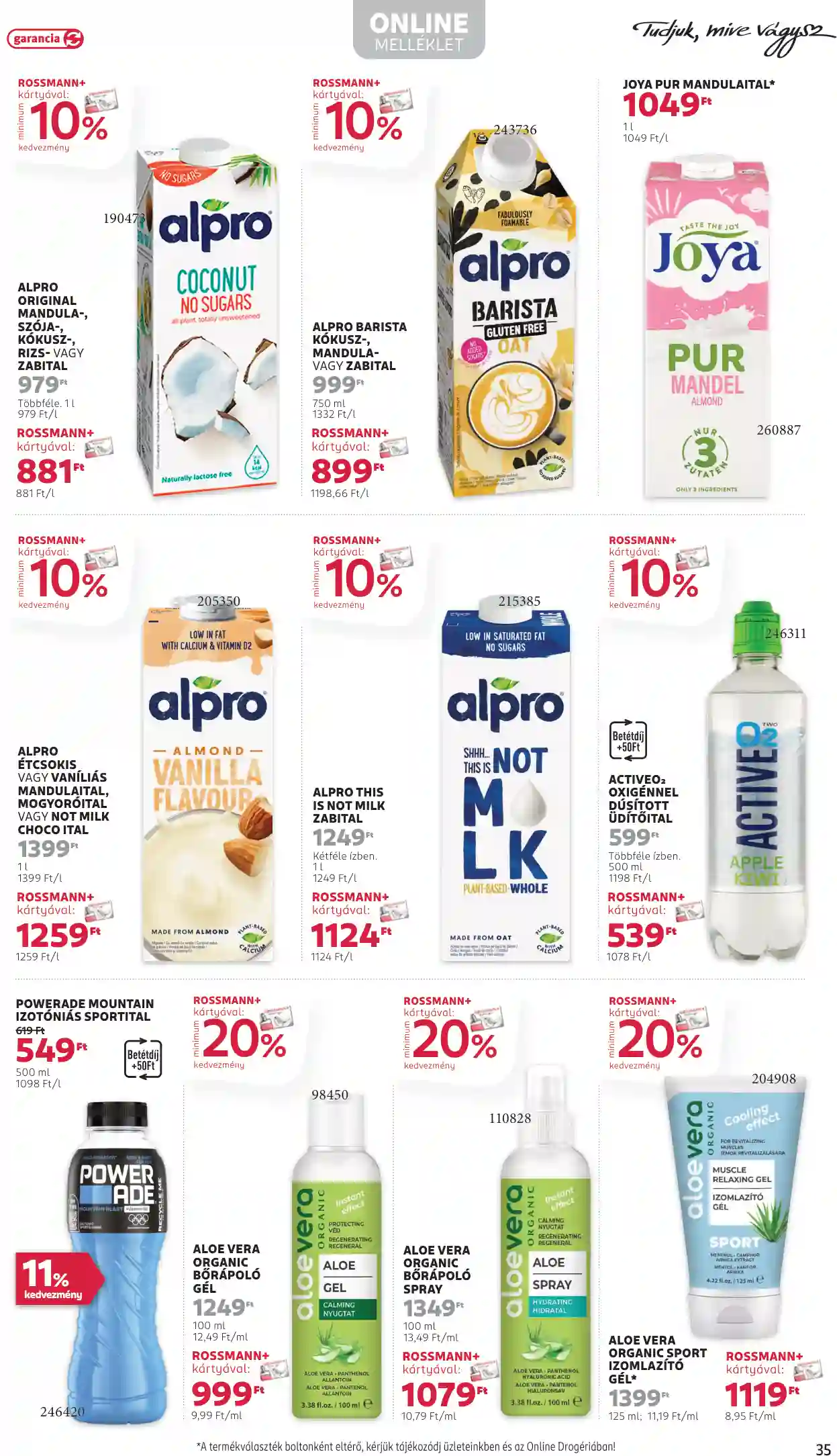 Rossmann akciós újság 23. hét (33 oldal)