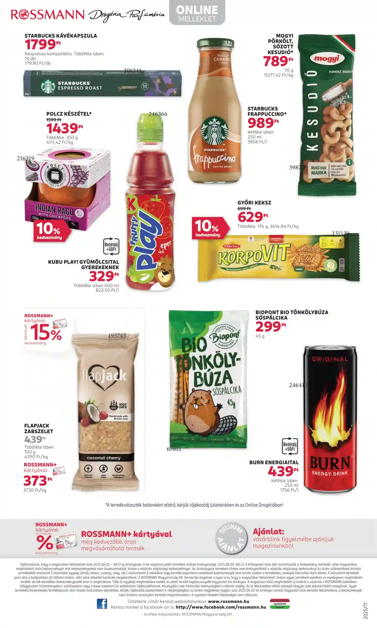 Rossmann akciós újság 23. hét (34 oldal)