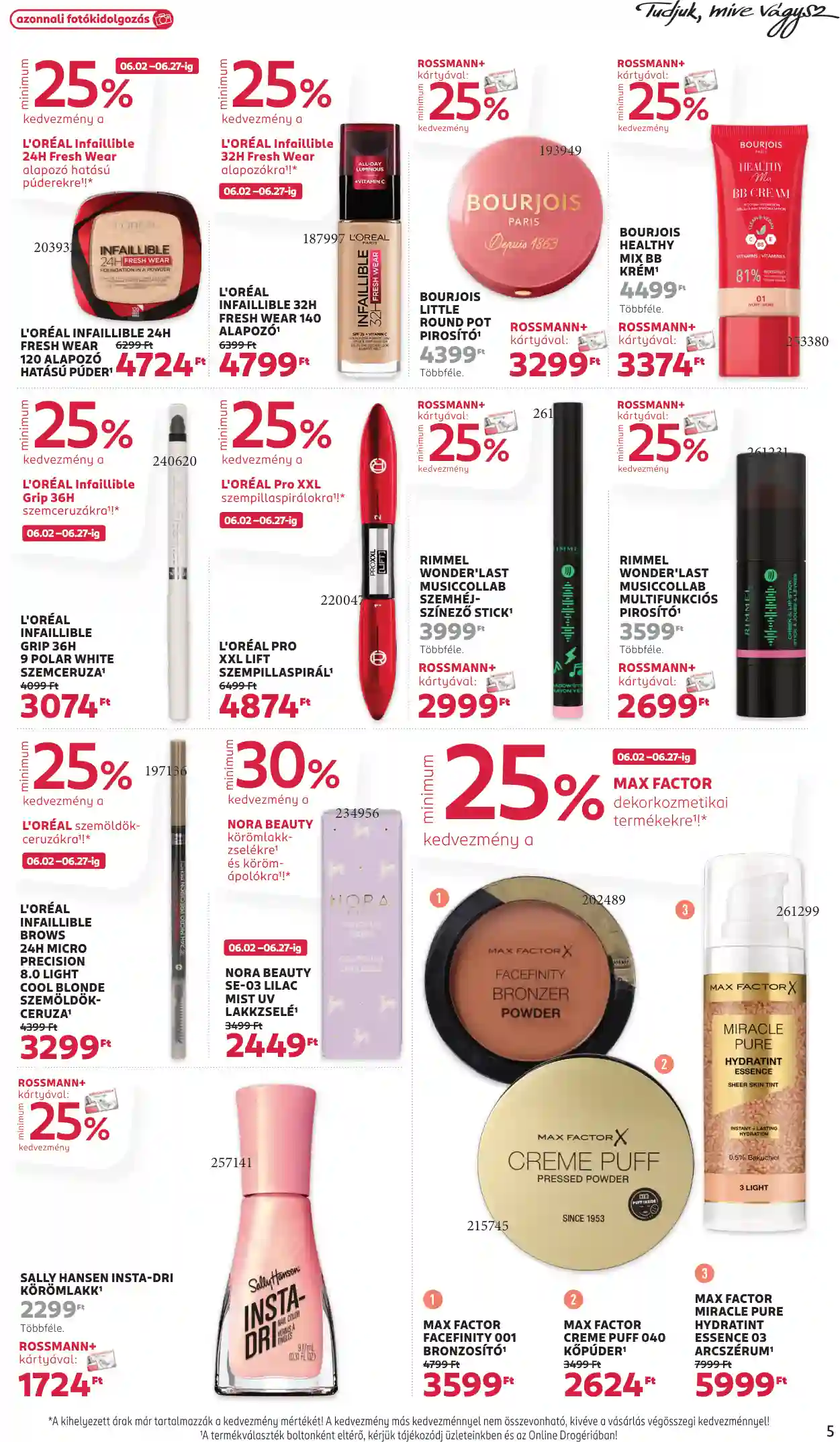 Rossmann akciós újság 23. hét (35 oldal)