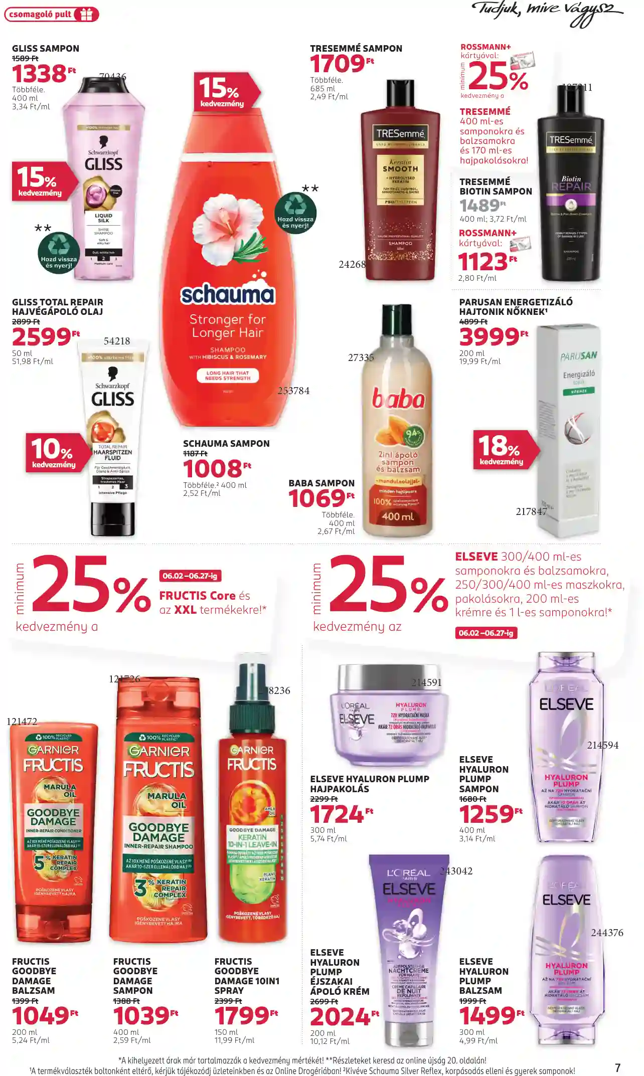 Rossmann akciós újság 23. hét (37 oldal)