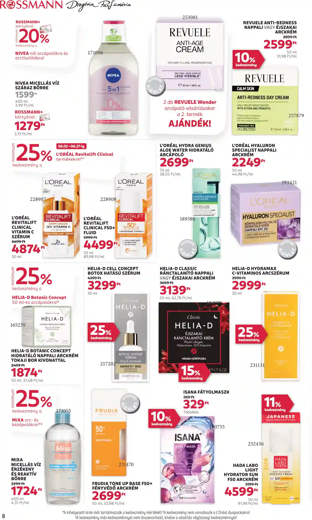 Rossmann akciós újság 23. hét (38 oldal)