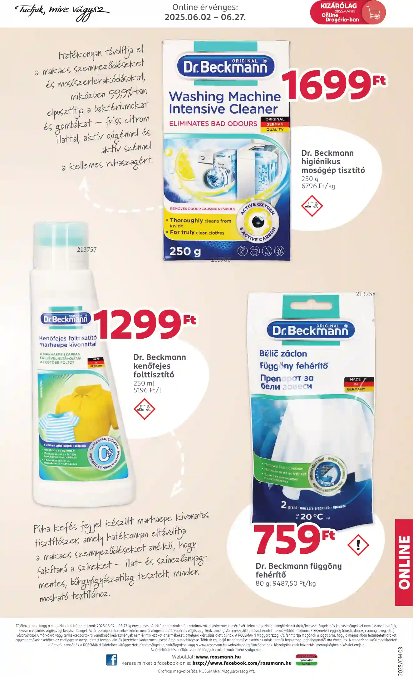 Rossmann akciós újság 23. hét (5 oldal)