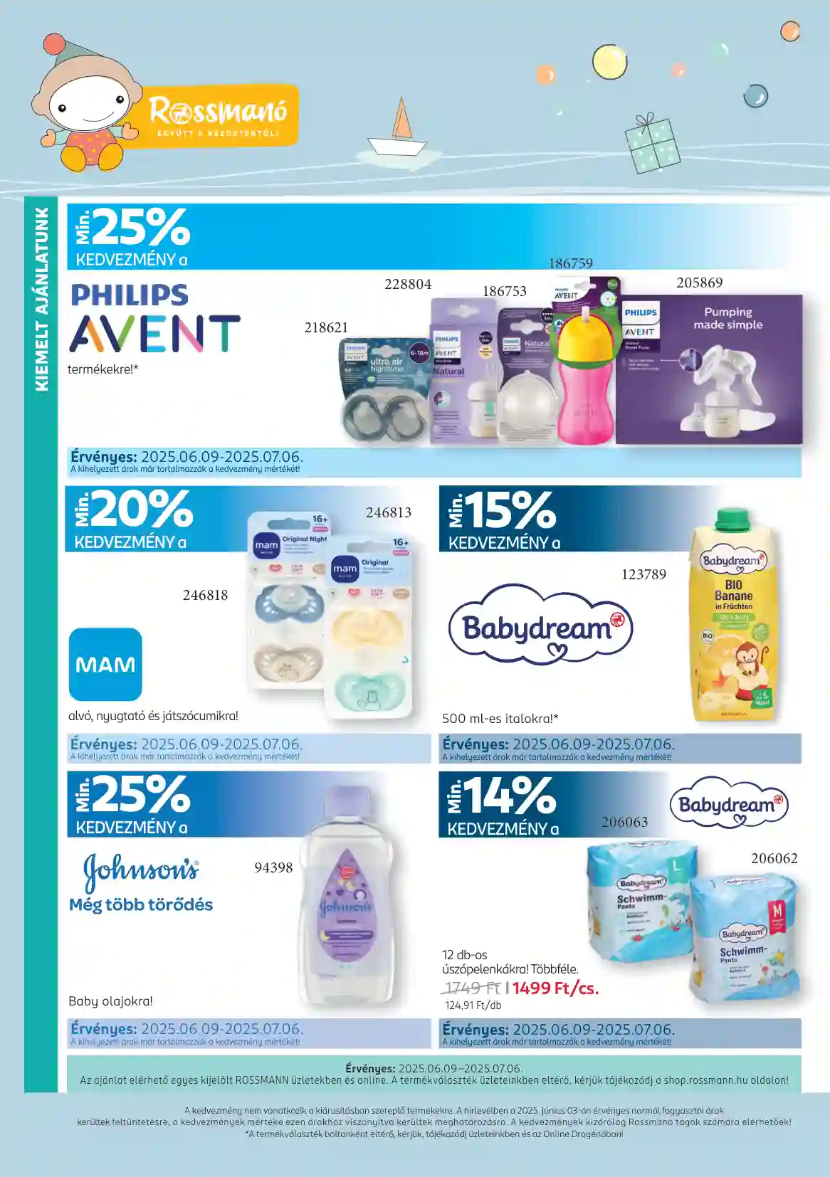 Rossmann akciós újság 24. hét (2 oldal)