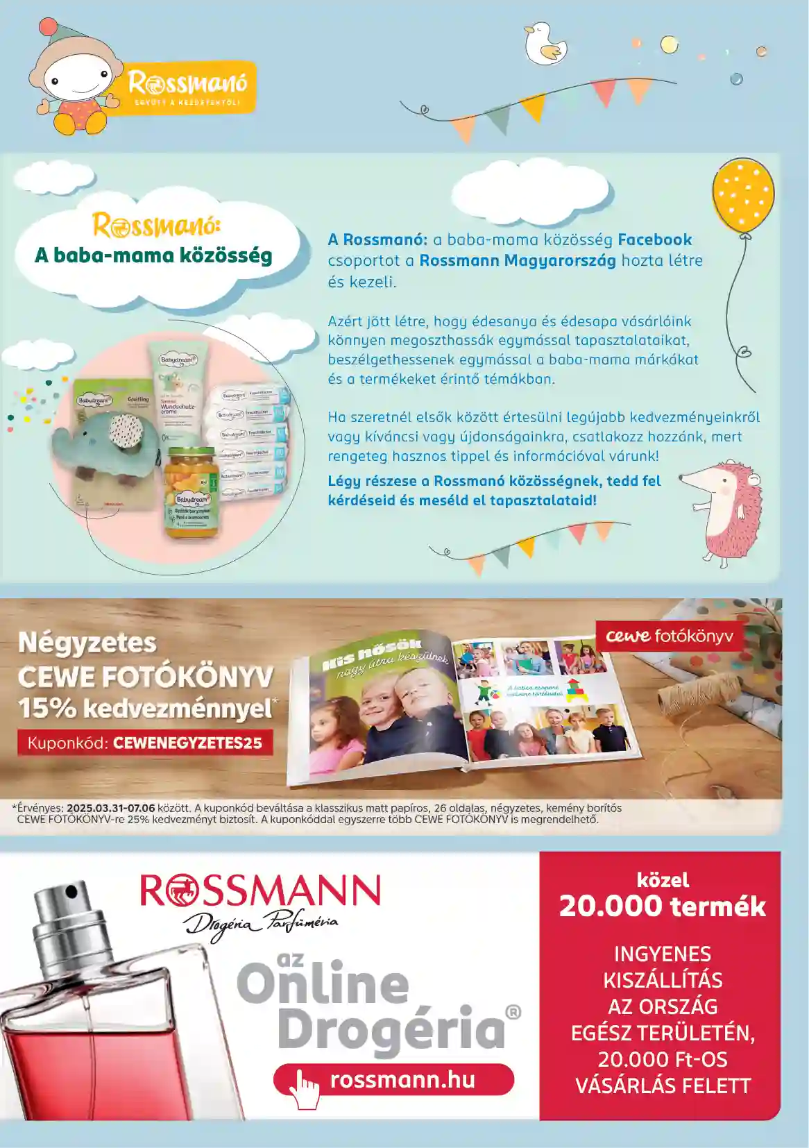 Rossmann akciós újság 24. hét (3 oldal)