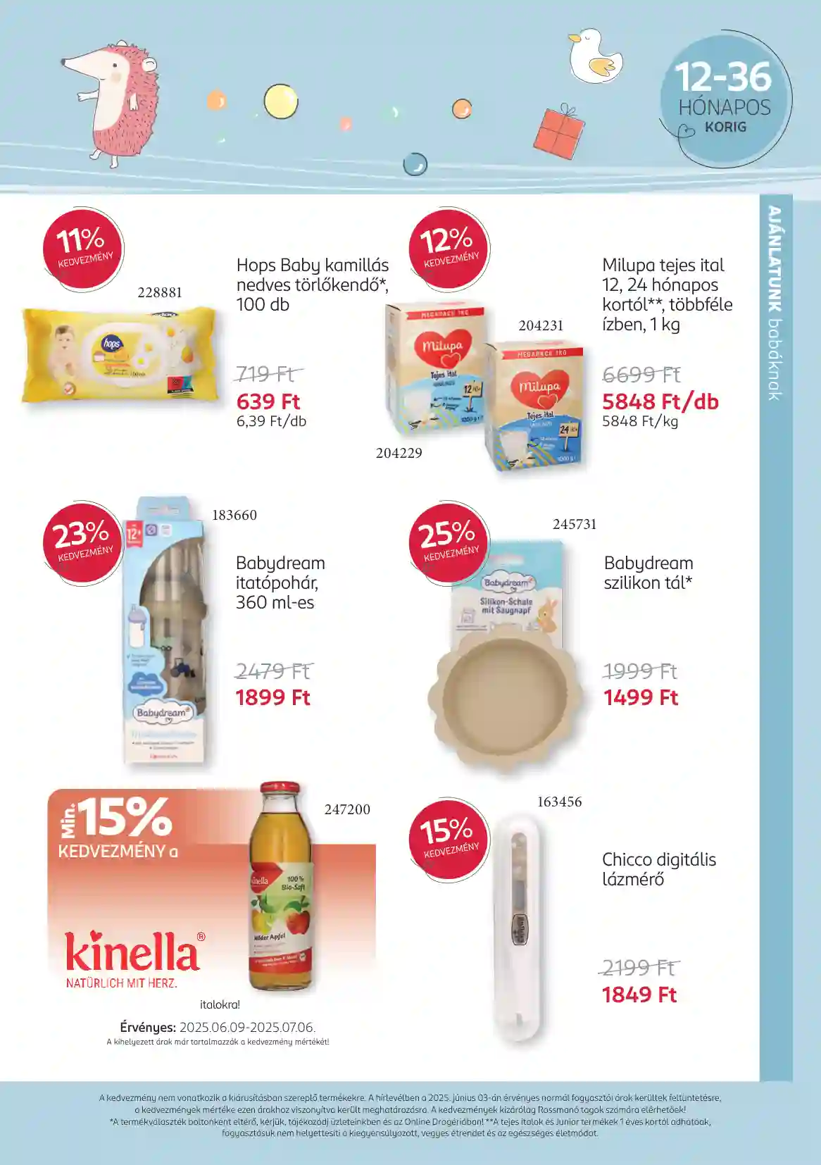Rossmann akciós újság 24. hét (11 oldal)