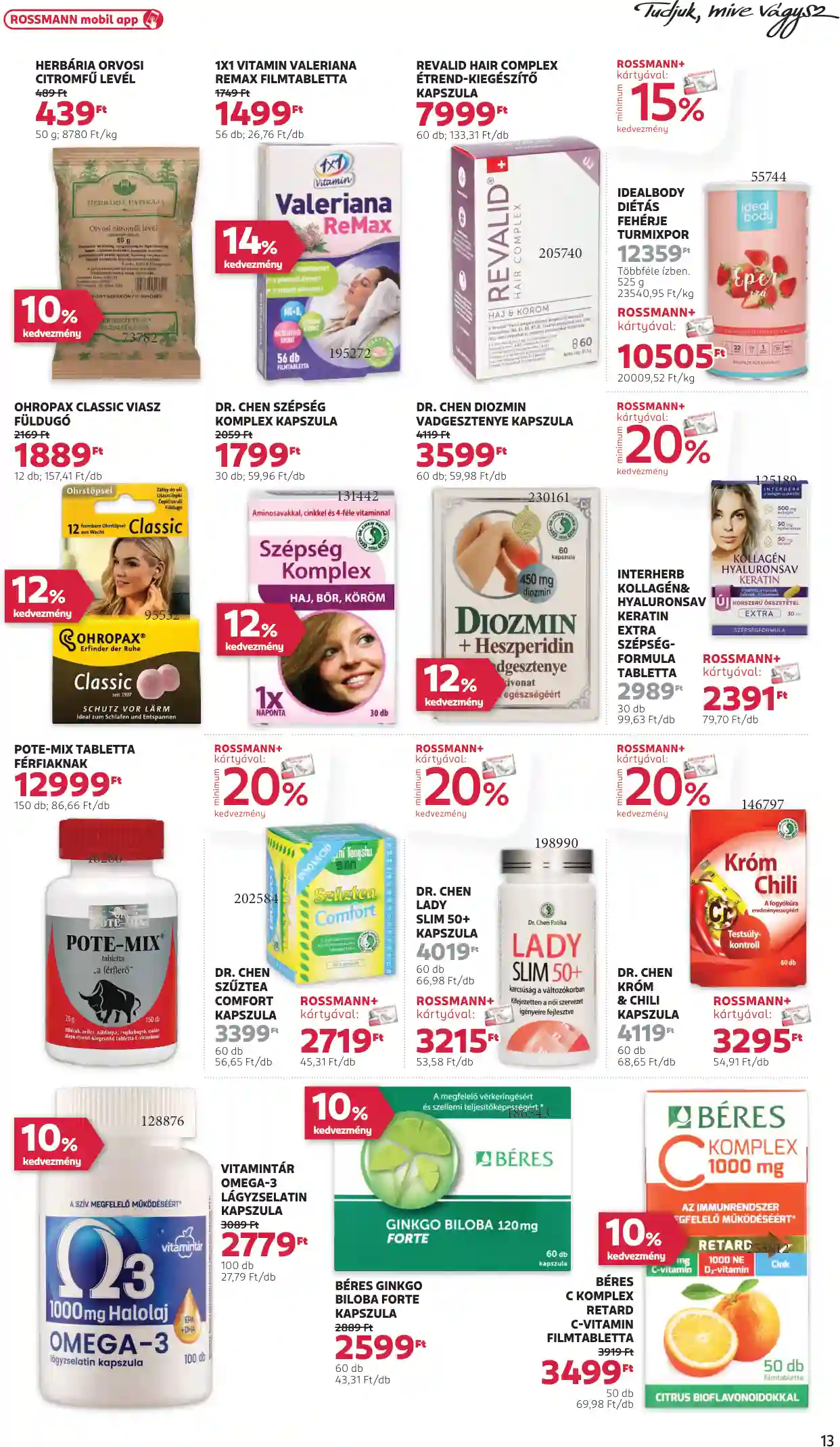 Rossmann akciós újság 25. hét (7 oldal)