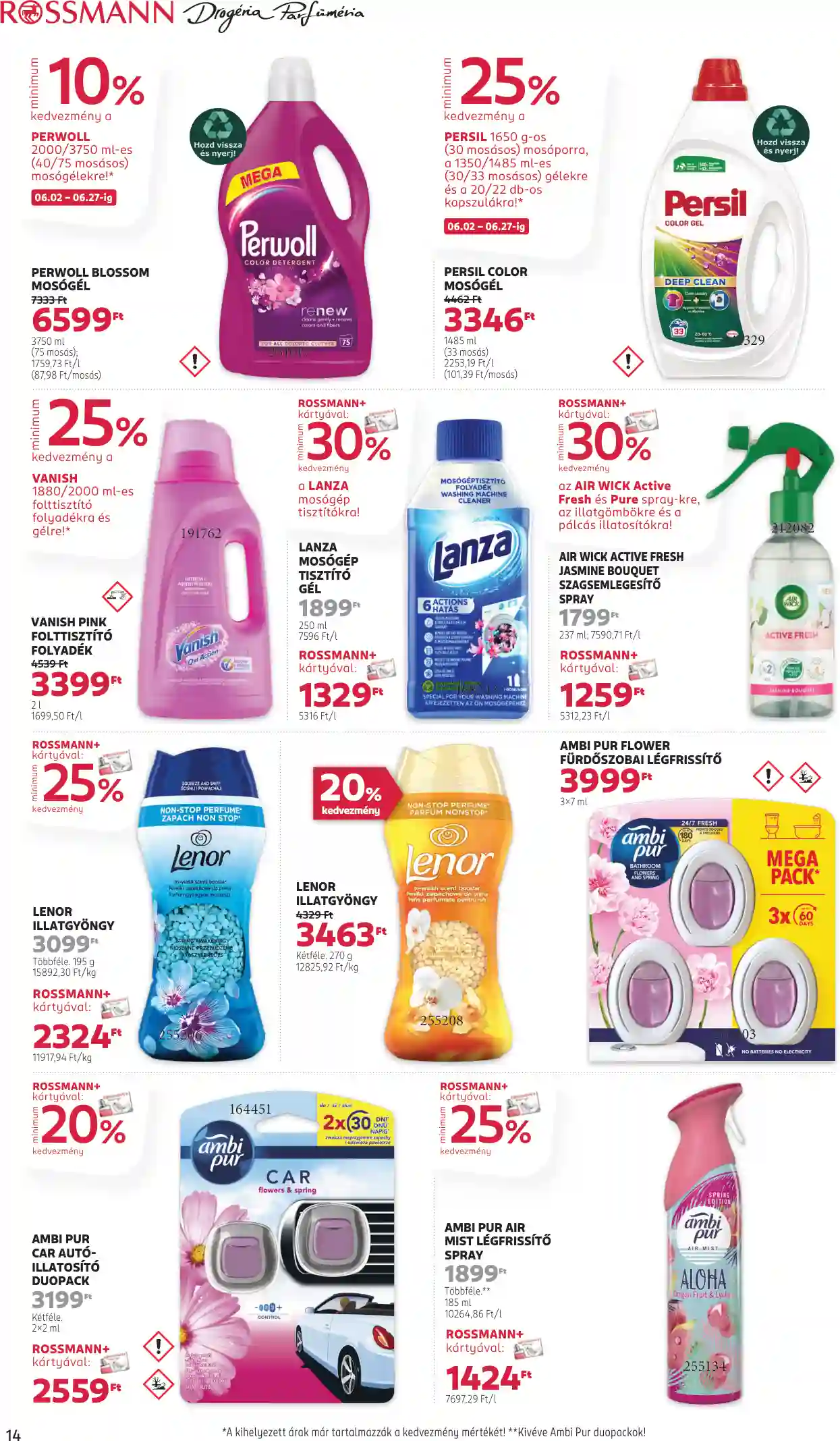 Rossmann akciós újság 25. hét (8 oldal)