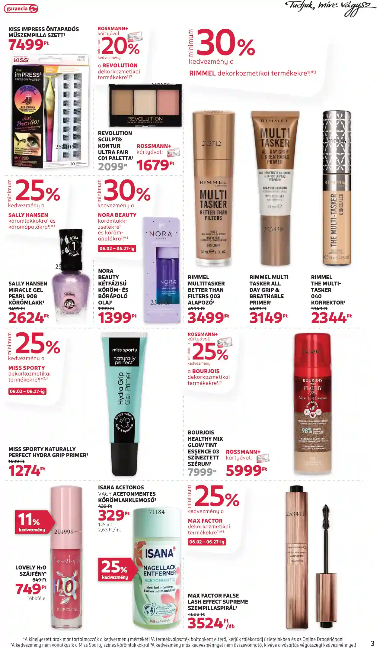 Rossmann akciós újság 25. hét (13 oldal)