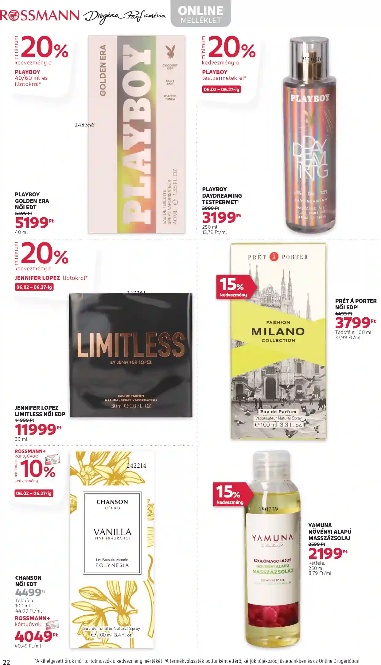 Rossmann akciós újság 25. hét (17 oldal)