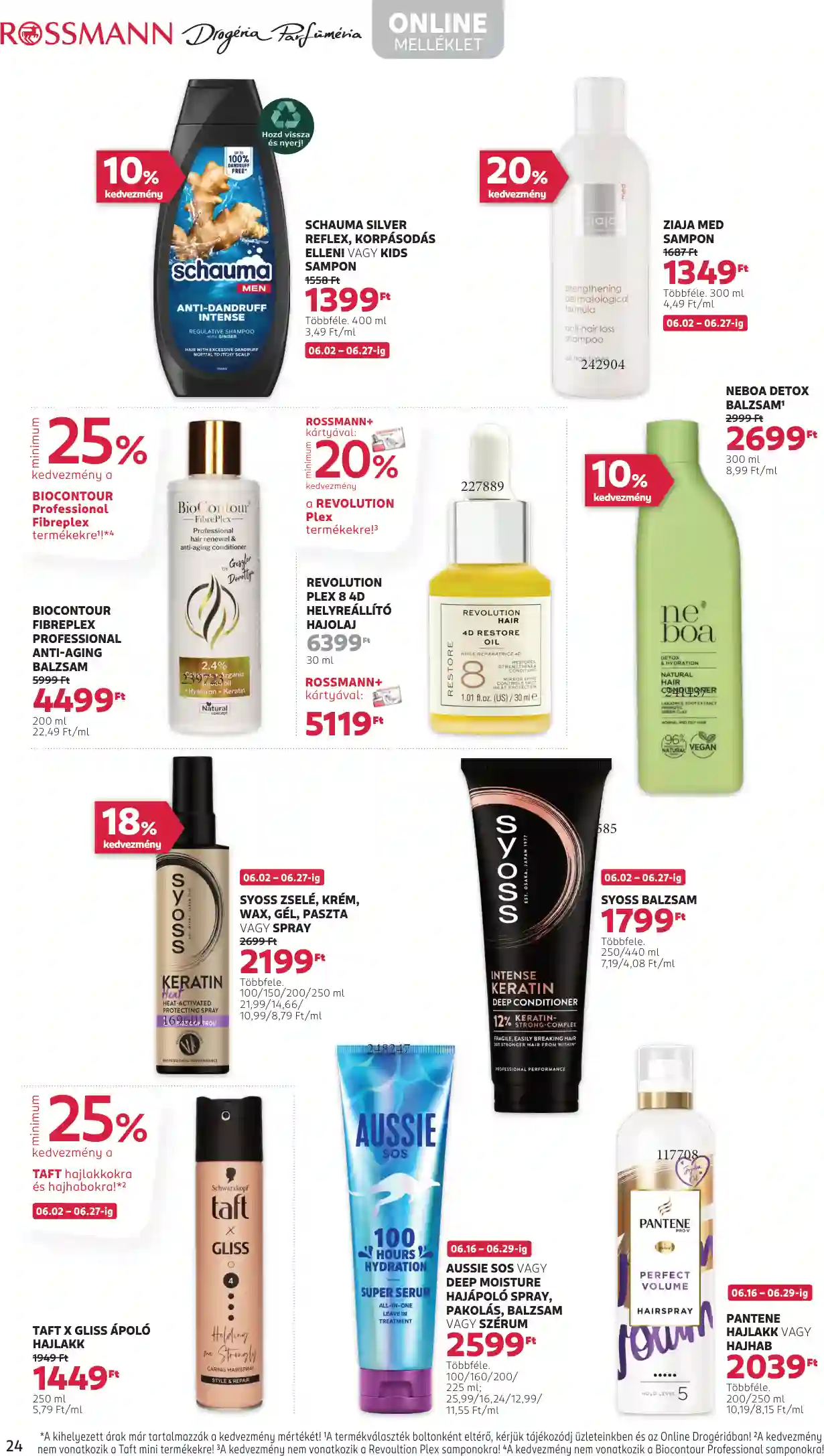 Rossmann akciós újság 25. hét (19 oldal)