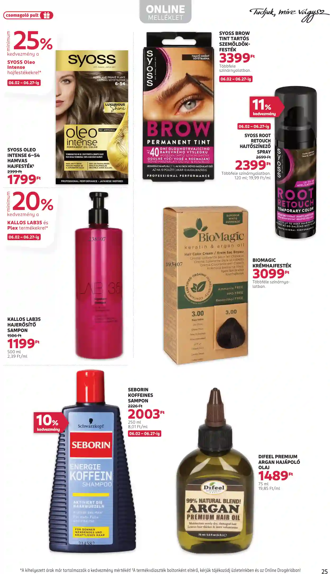 Rossmann akciós újság 25. hét (20 oldal)