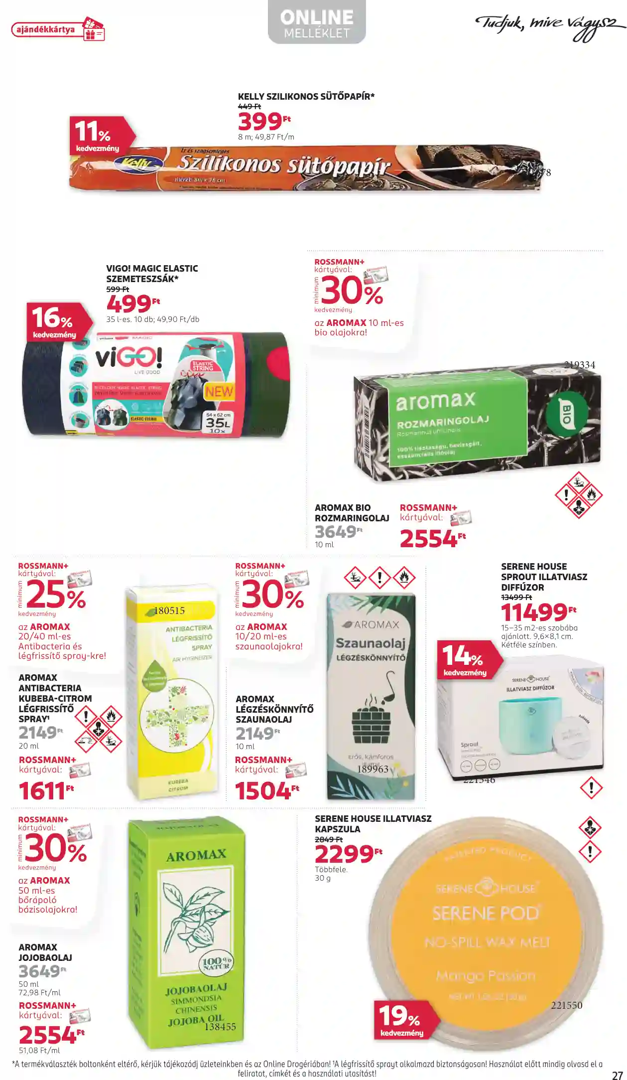 Rossmann akciós újság 25. hét (22 oldal)