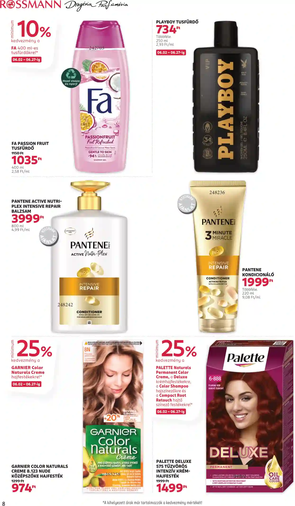 Rossmann akciós újság 25. hét (34 oldal)