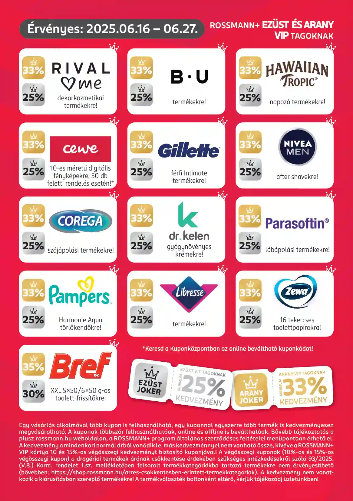 Rossmann akciós újság 25. hét (3 oldal)