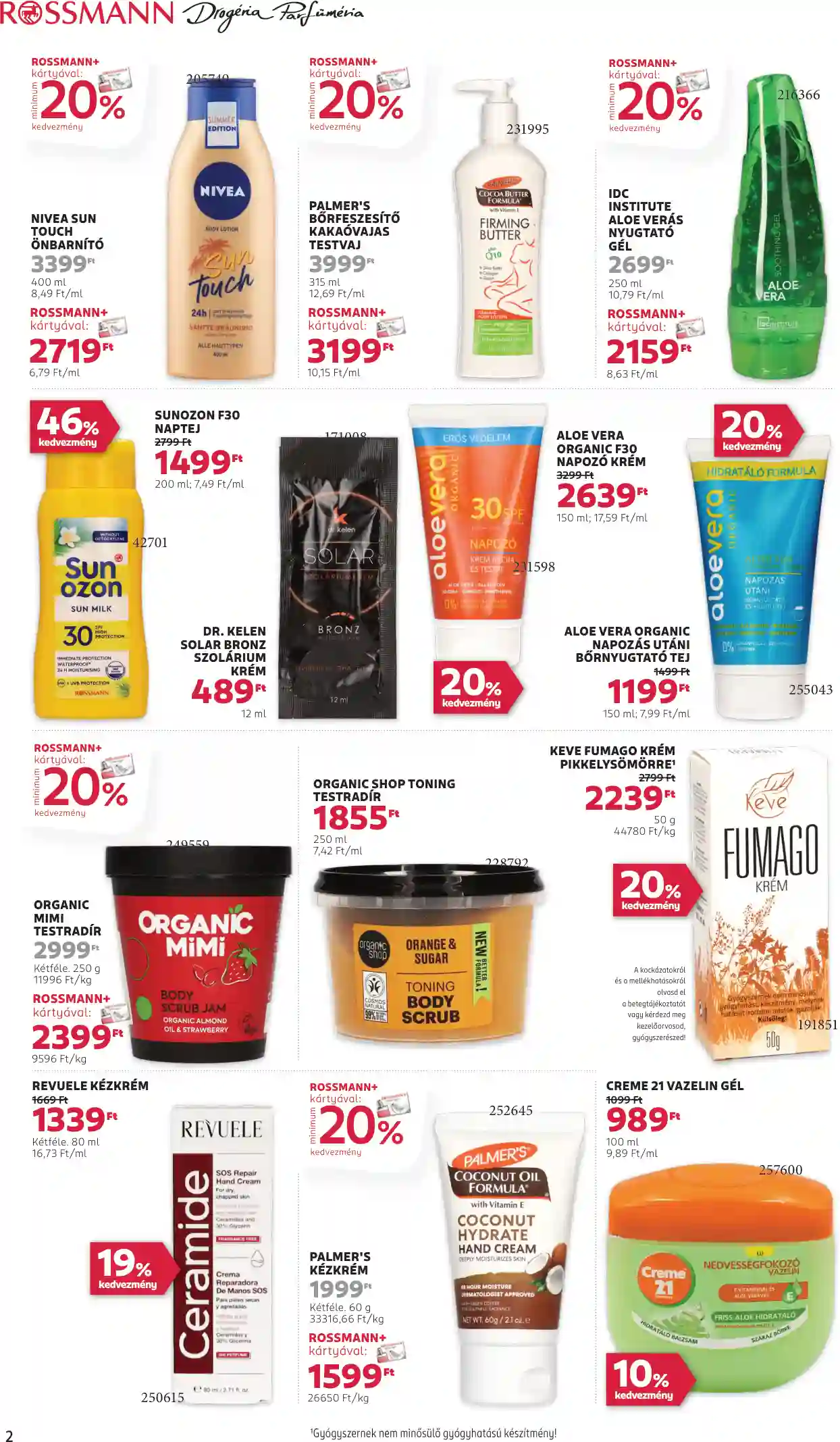 Rossmann akciós újság 27. hét (2 oldal)