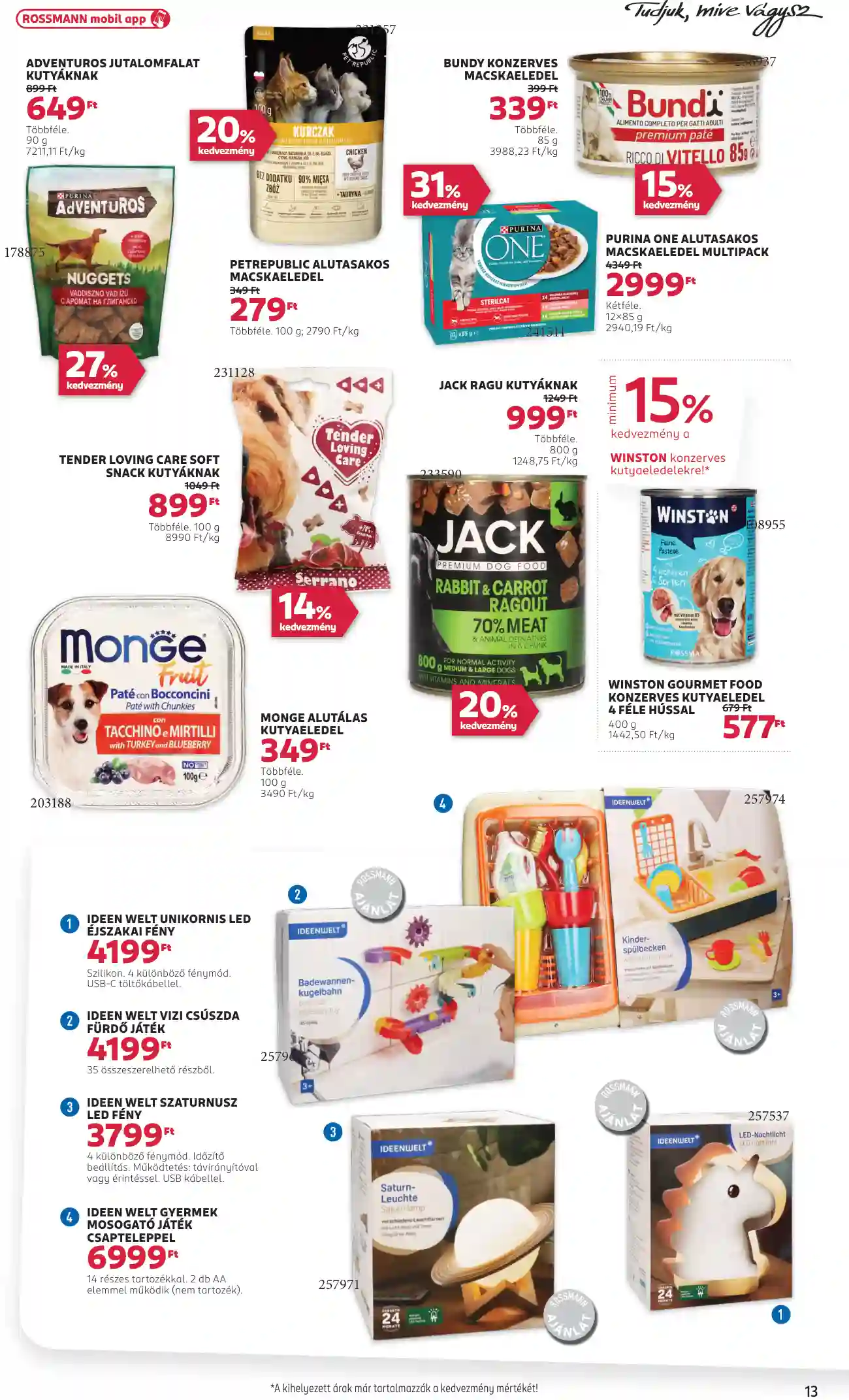 Rossmann akciós újság 27. hét (7 oldal)
