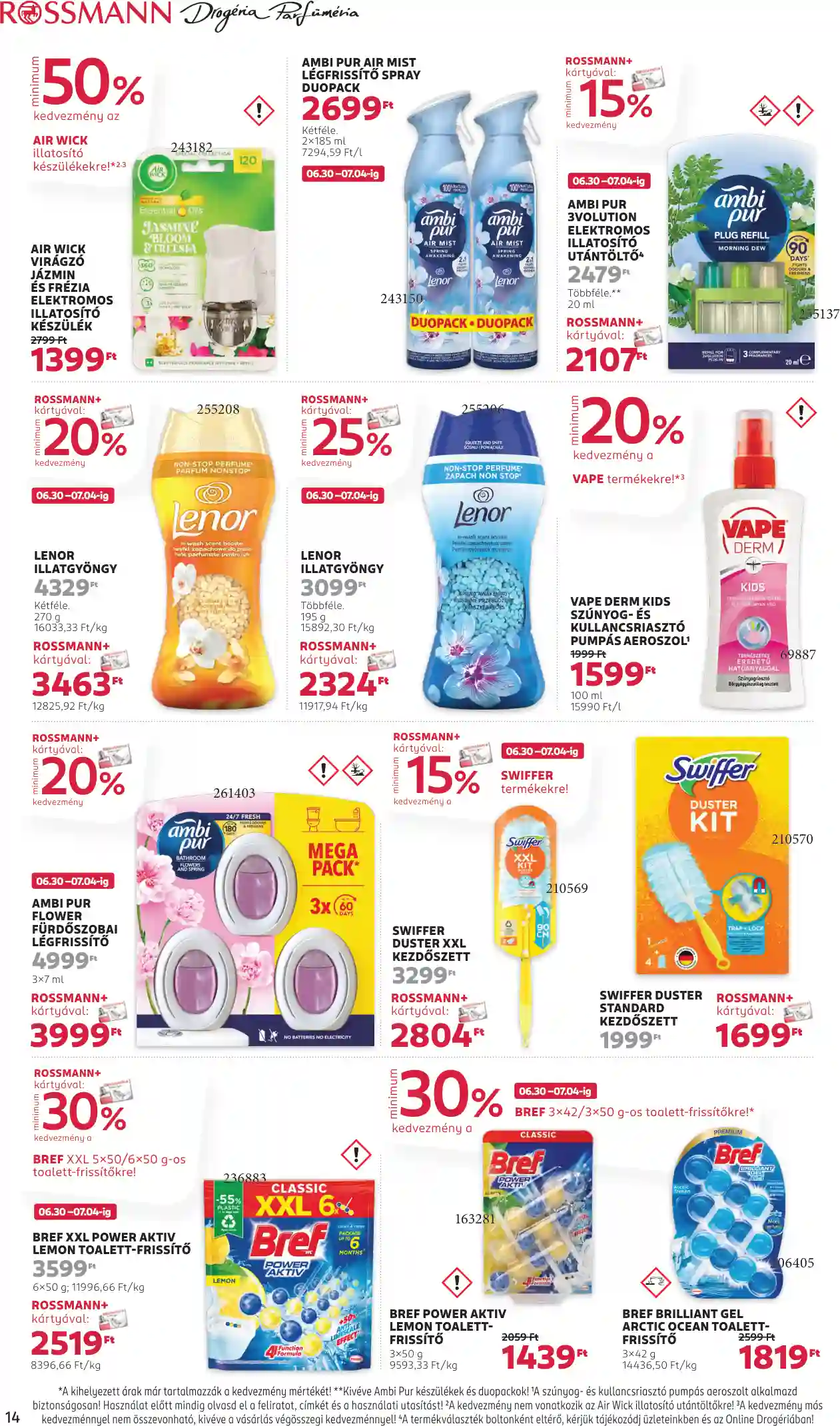 Rossmann akciós újság 27. hét (8 oldal)