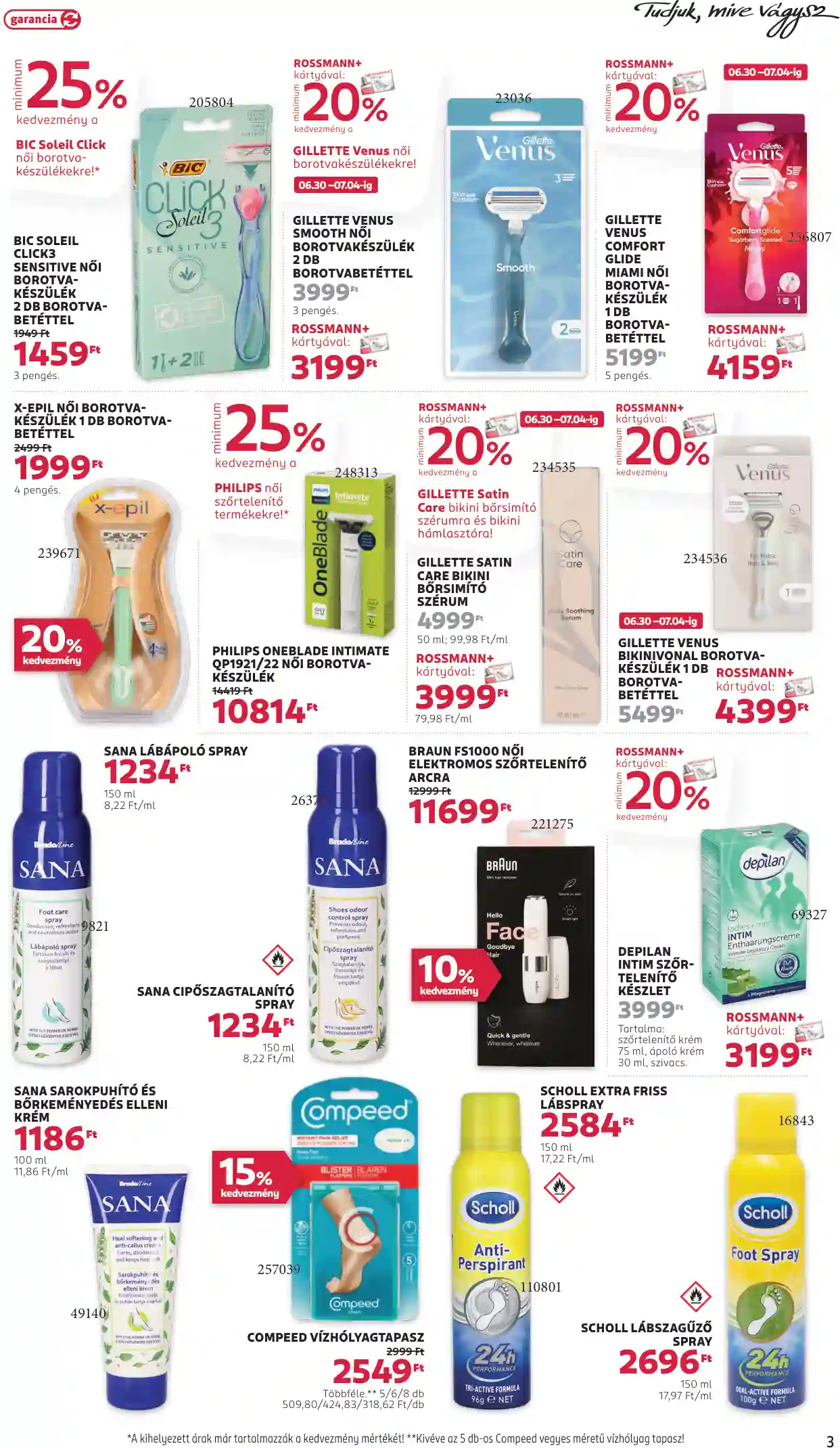 Rossmann akciós újság 27. hét (13 oldal)