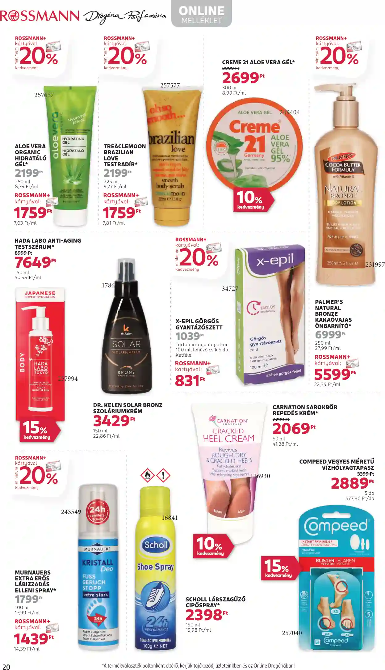 Rossmann akciós újság 27. hét (15 oldal)