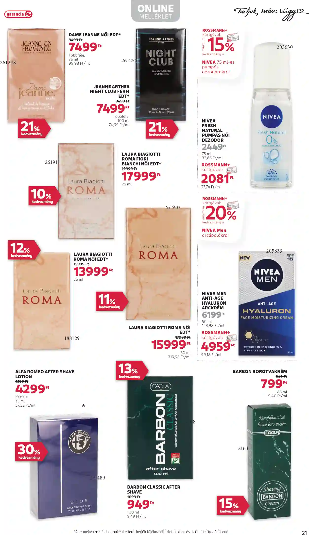 Rossmann akciós újság 27. hét (16 oldal)