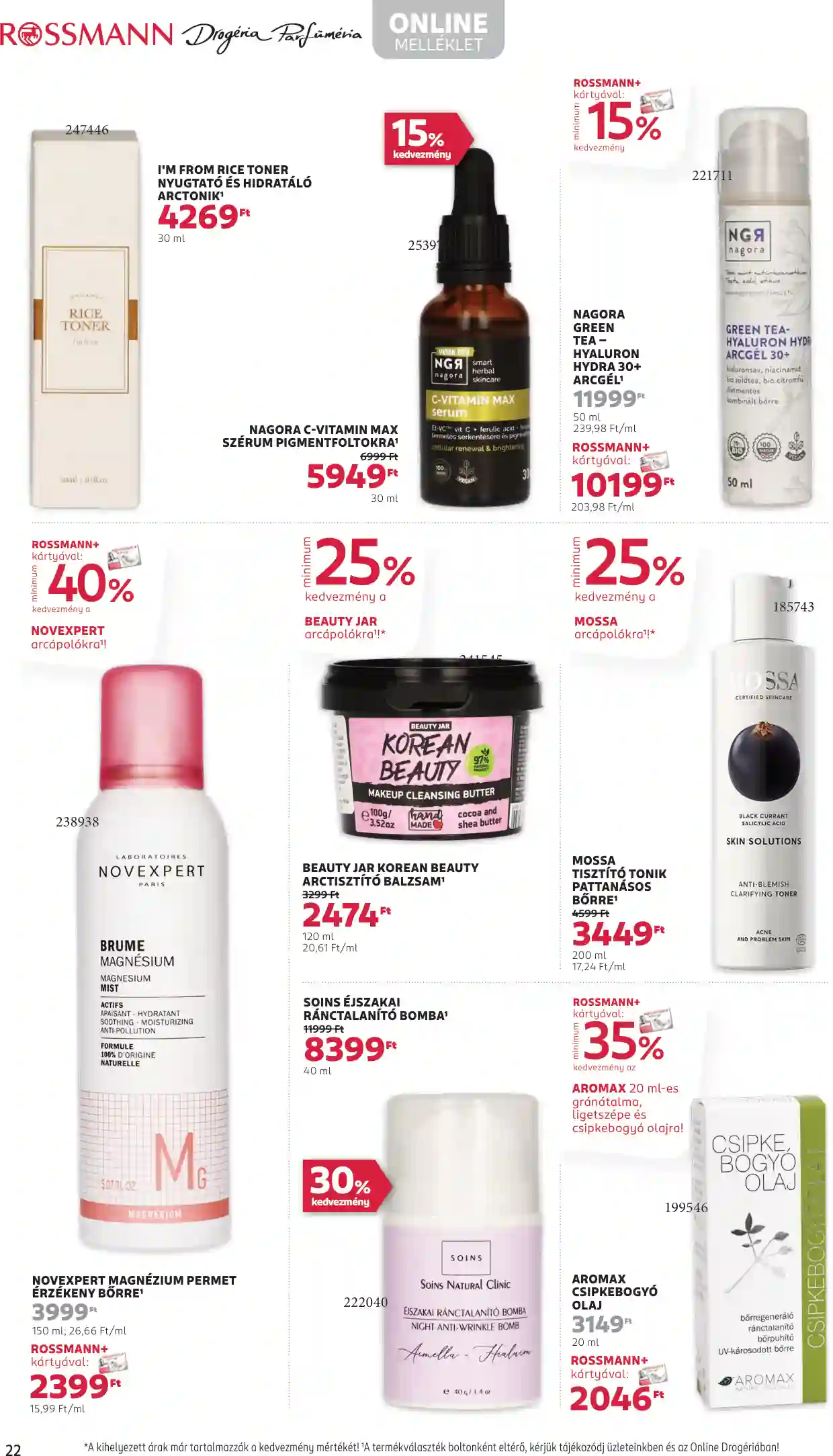 Rossmann akciós újság 27. hét (17 oldal)