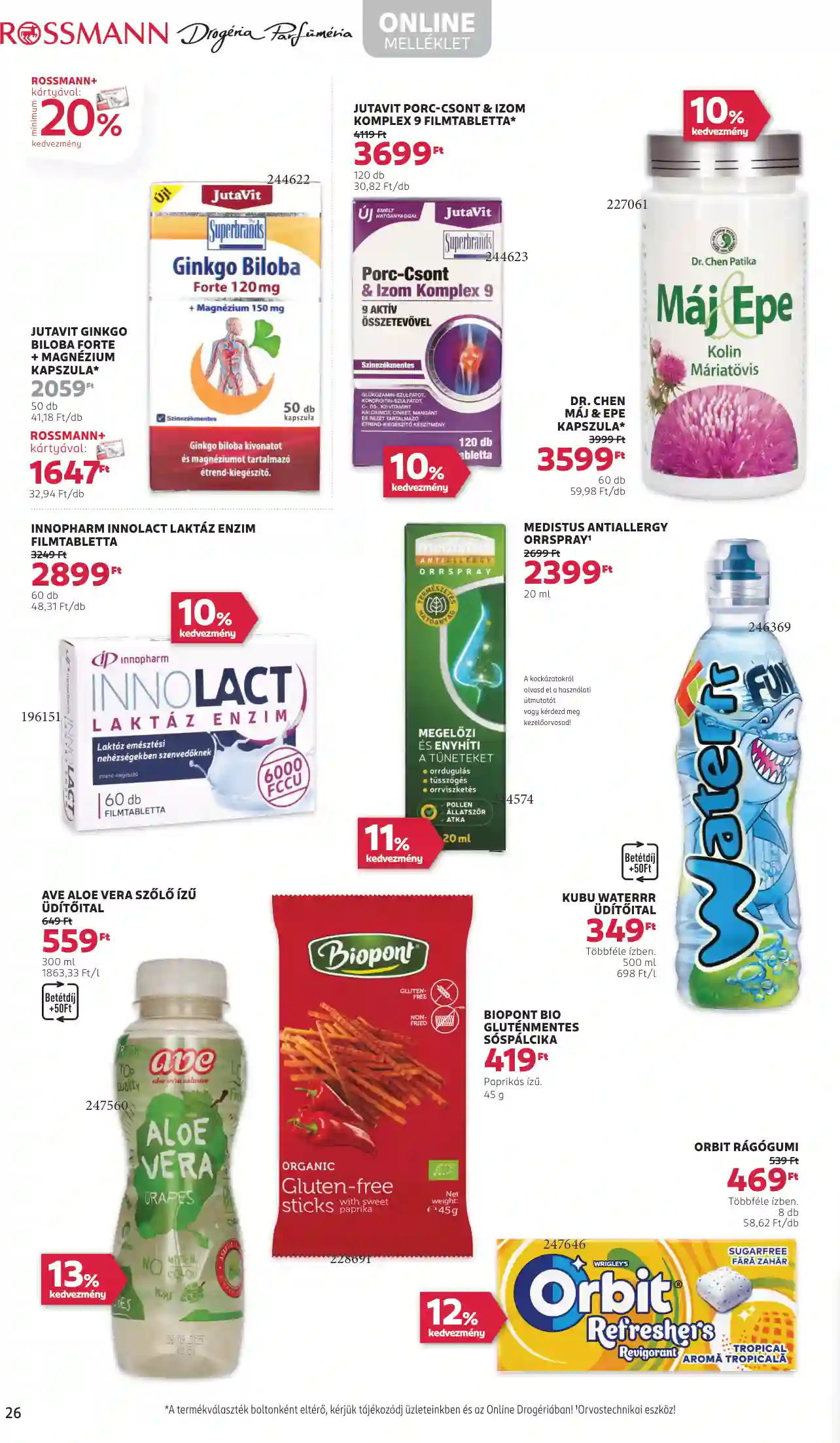 Rossmann akciós újság 27. hét (21 oldal)