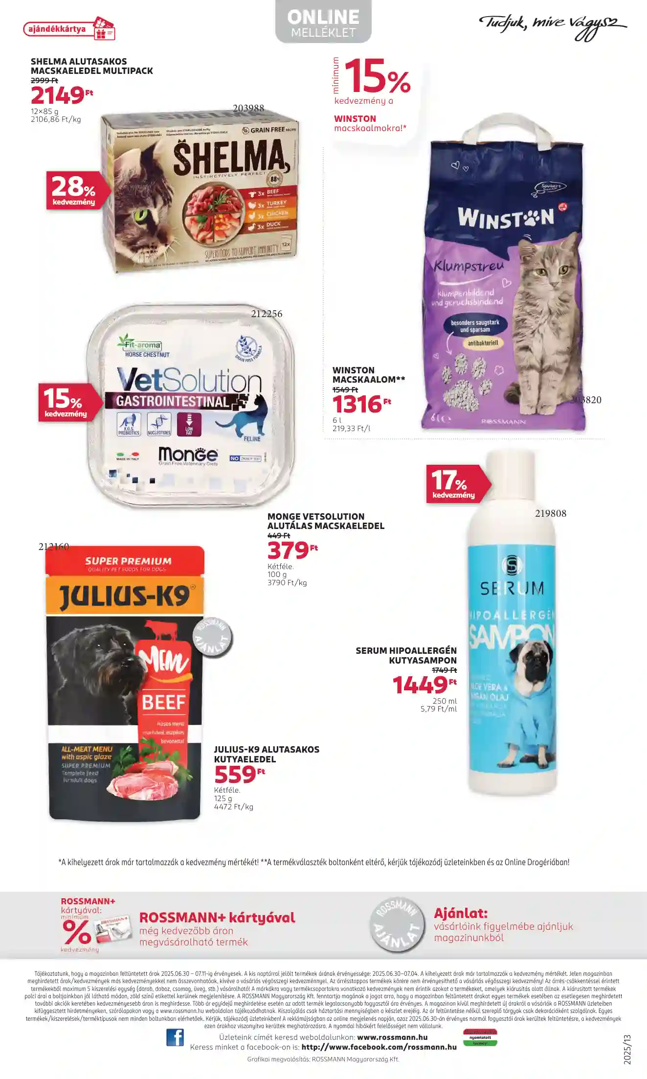 Rossmann akciós újság 27. hét (22 oldal)