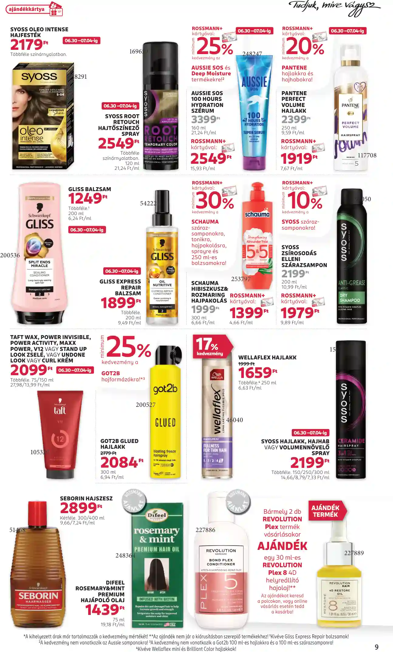 Rossmann akciós újság 27. hét (30 oldal)