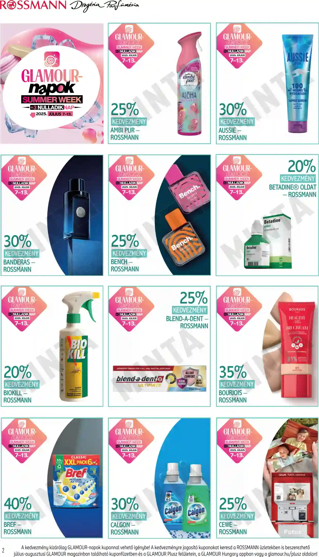 Rossmann akciós újság 28. hét (2 oldal)