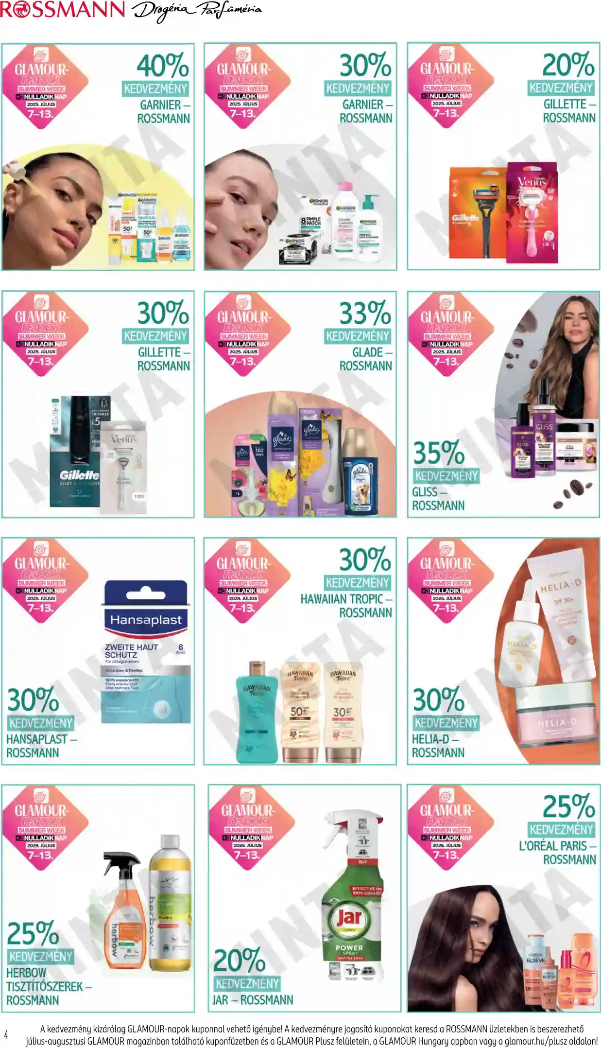 Rossmann akciós újság 28. hét (4 oldal)