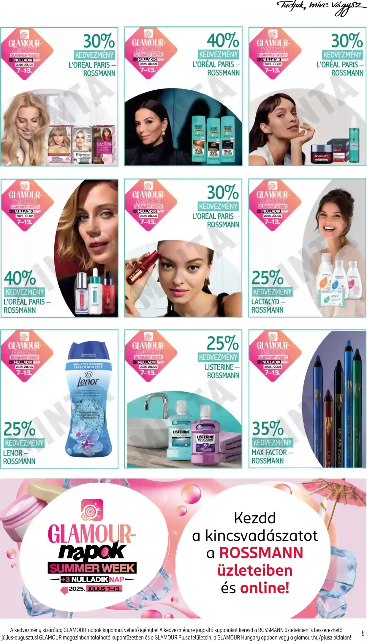 Rossmann akciós újság 28. hét (5 oldal)