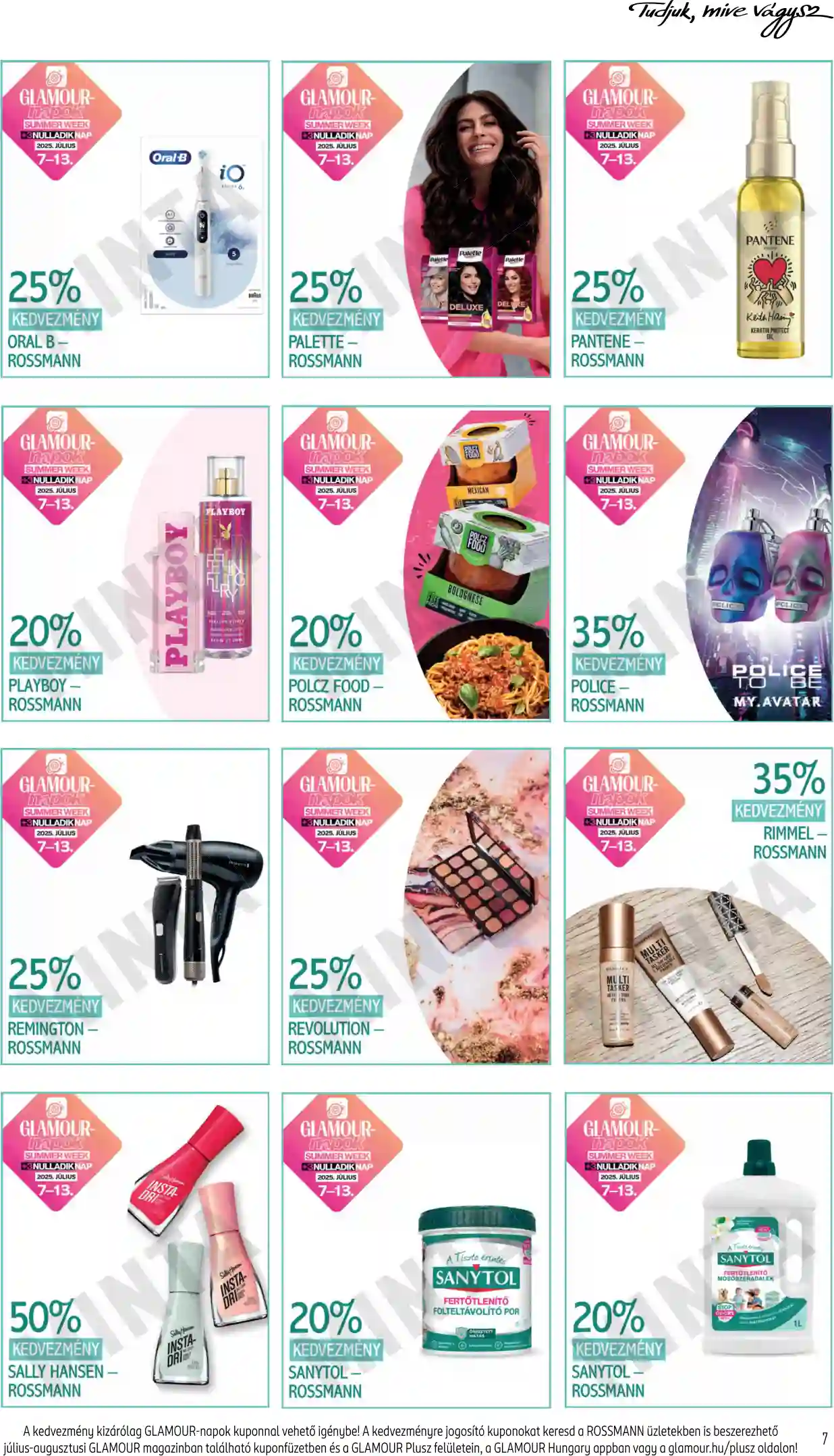 Rossmann akciós újság 28. hét (7 oldal)