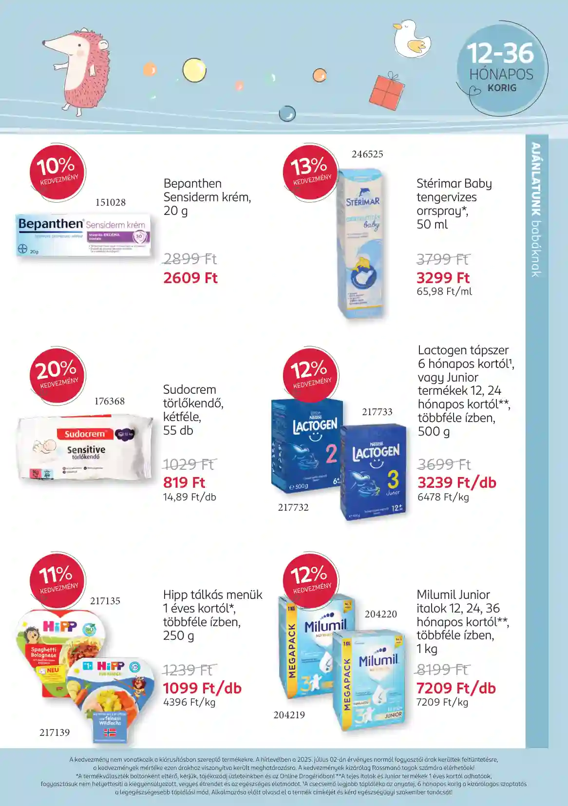 Rossmann akciós újság 28. hét (11 oldal)