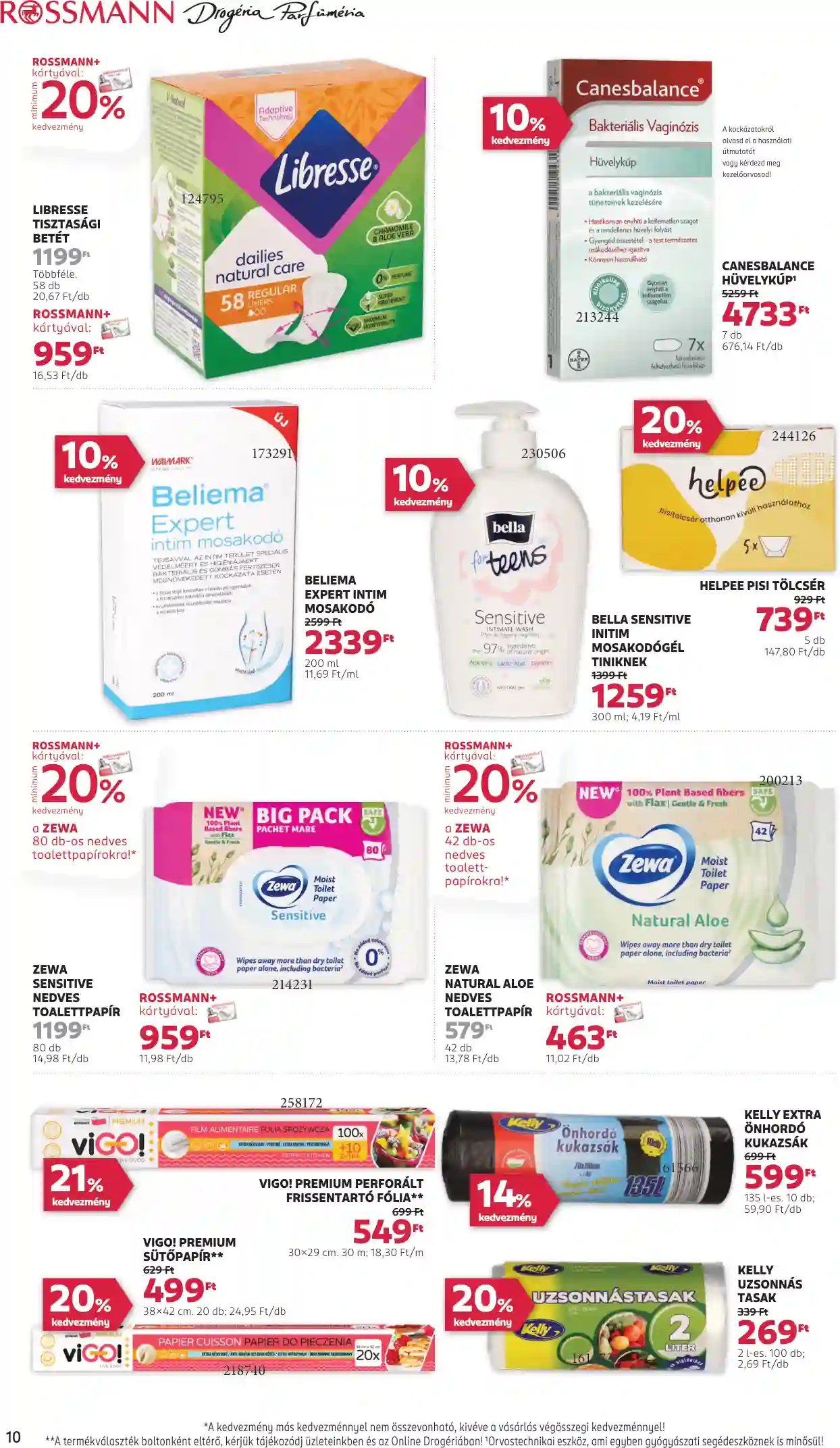 Rossmann akciós újság 29. hét (4 oldal)