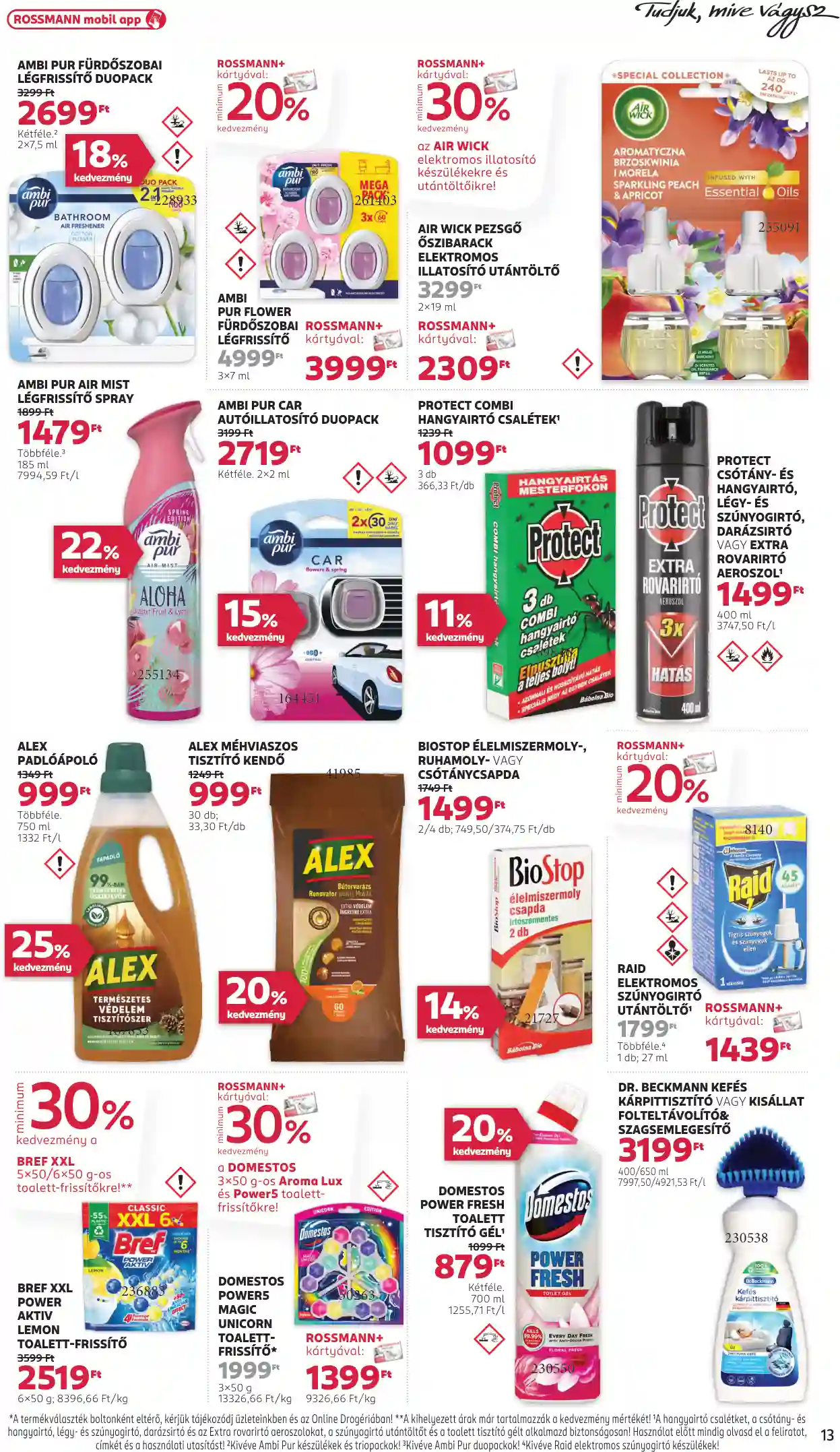 Rossmann akciós újság 29. hét (7 oldal)