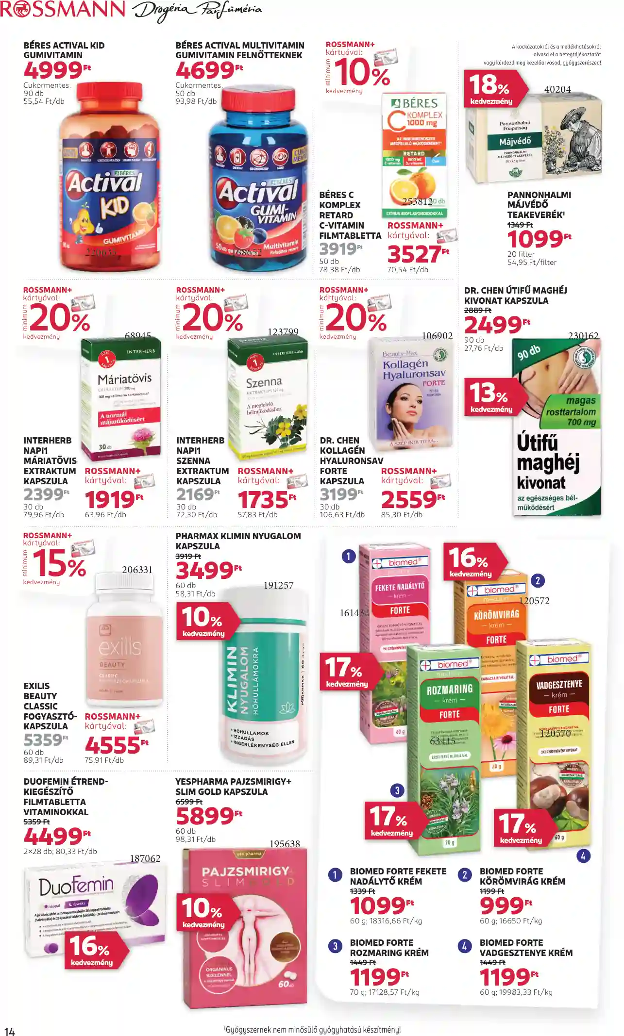 Rossmann akciós újság 29. hét (8 oldal)