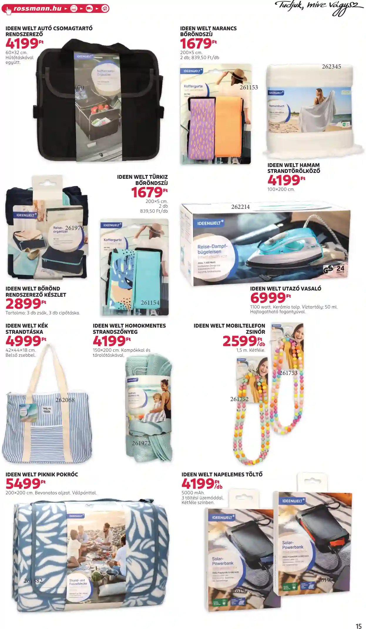 Rossmann akciós újság 29. hét (9 oldal)